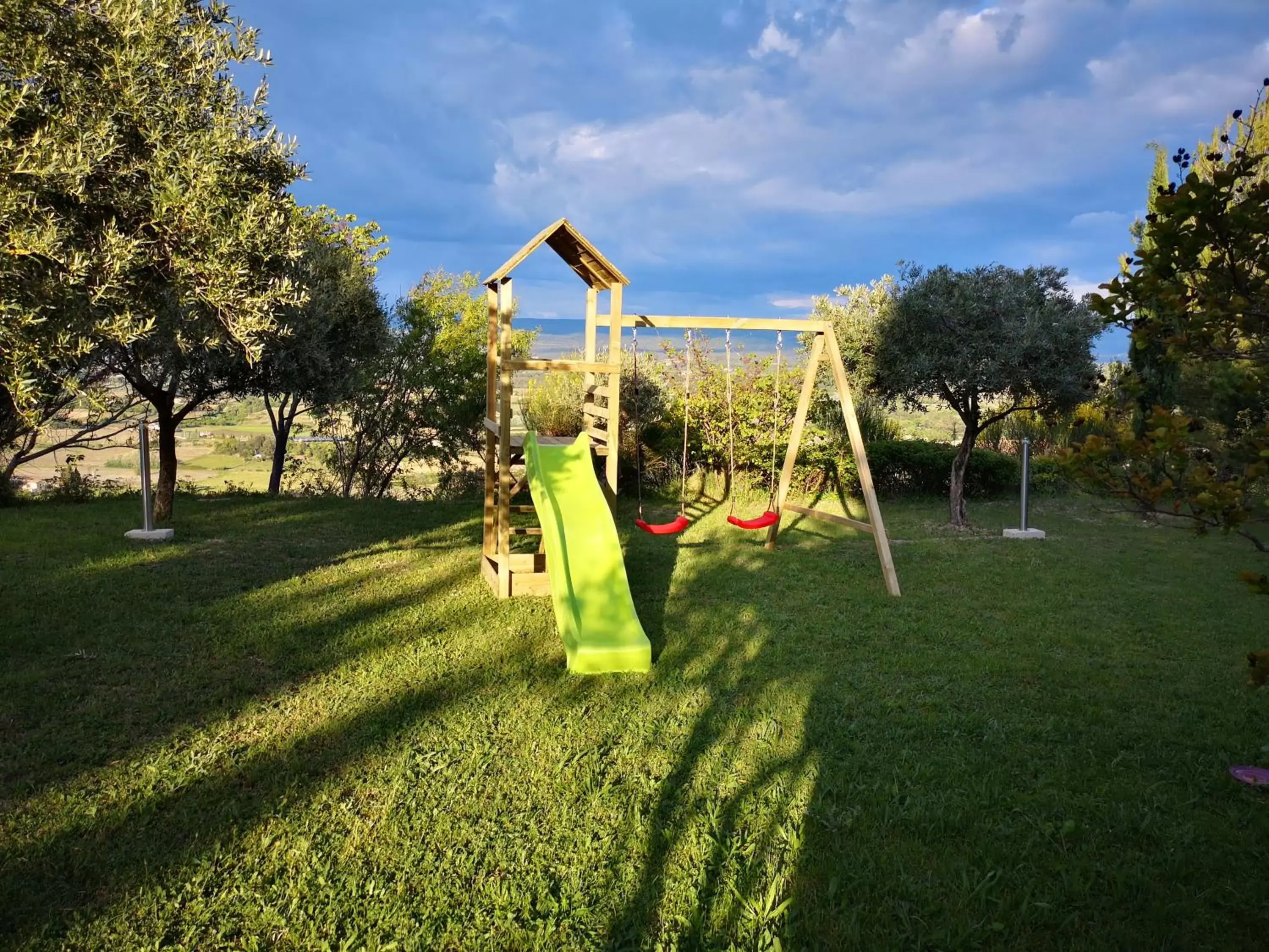 Children's Play Area in La Bastide du Limon