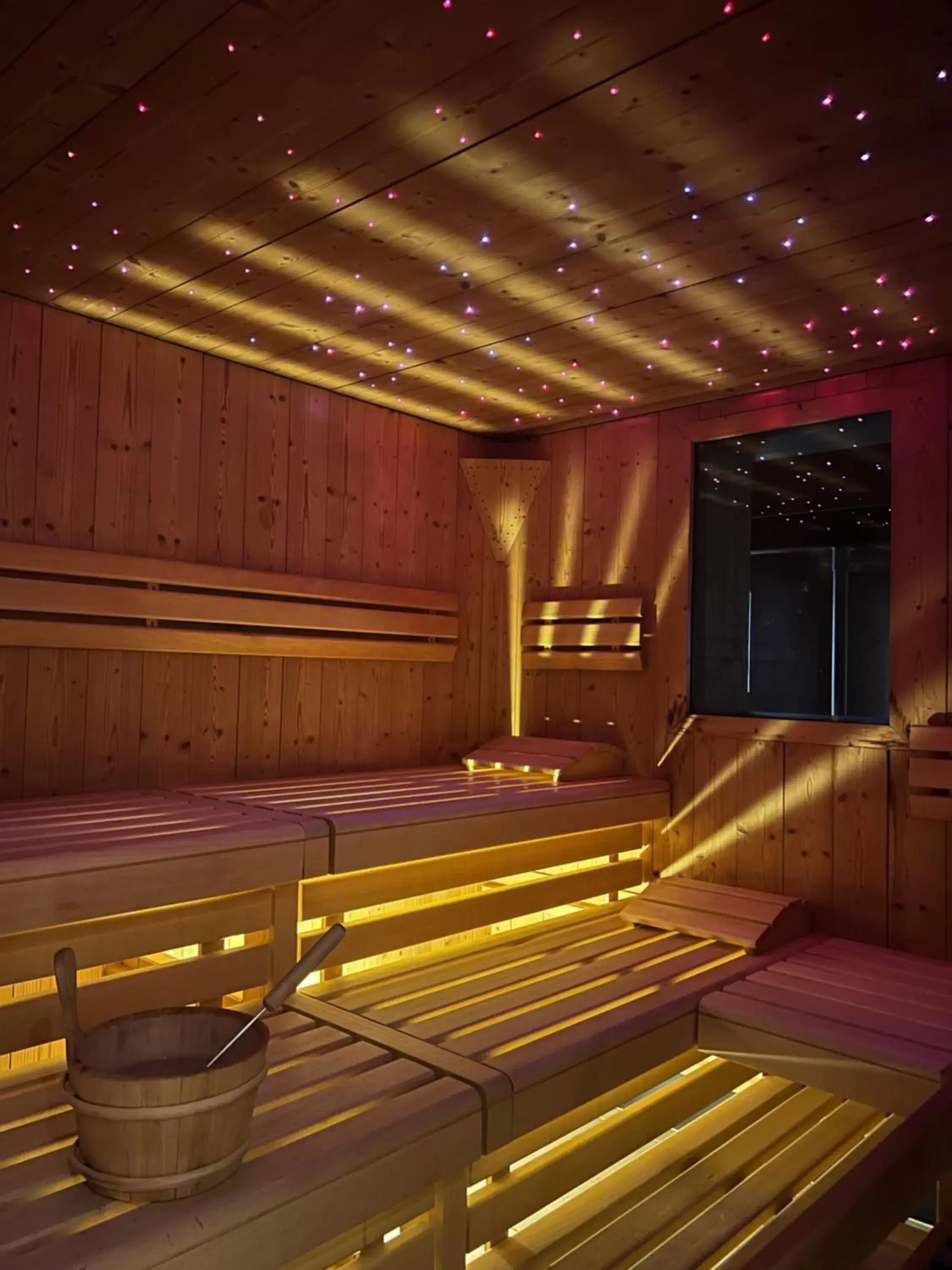 Sauna in Hotel Bodmi