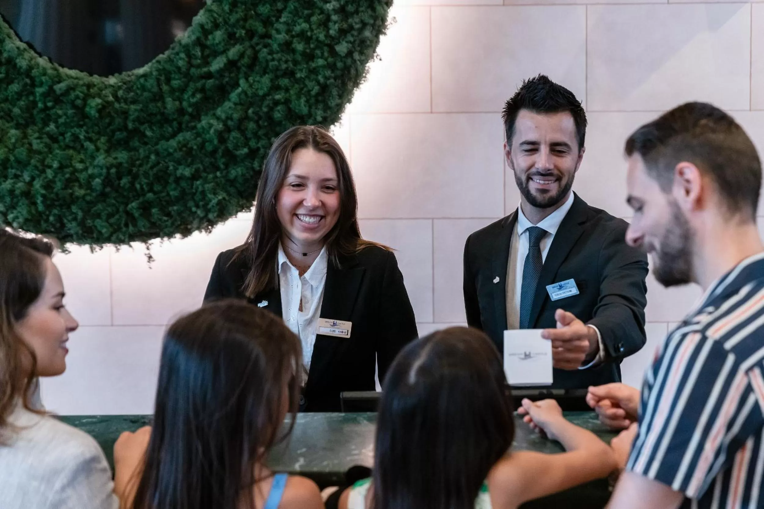 Staff in Dream Castle Hotel Marne La Vallee