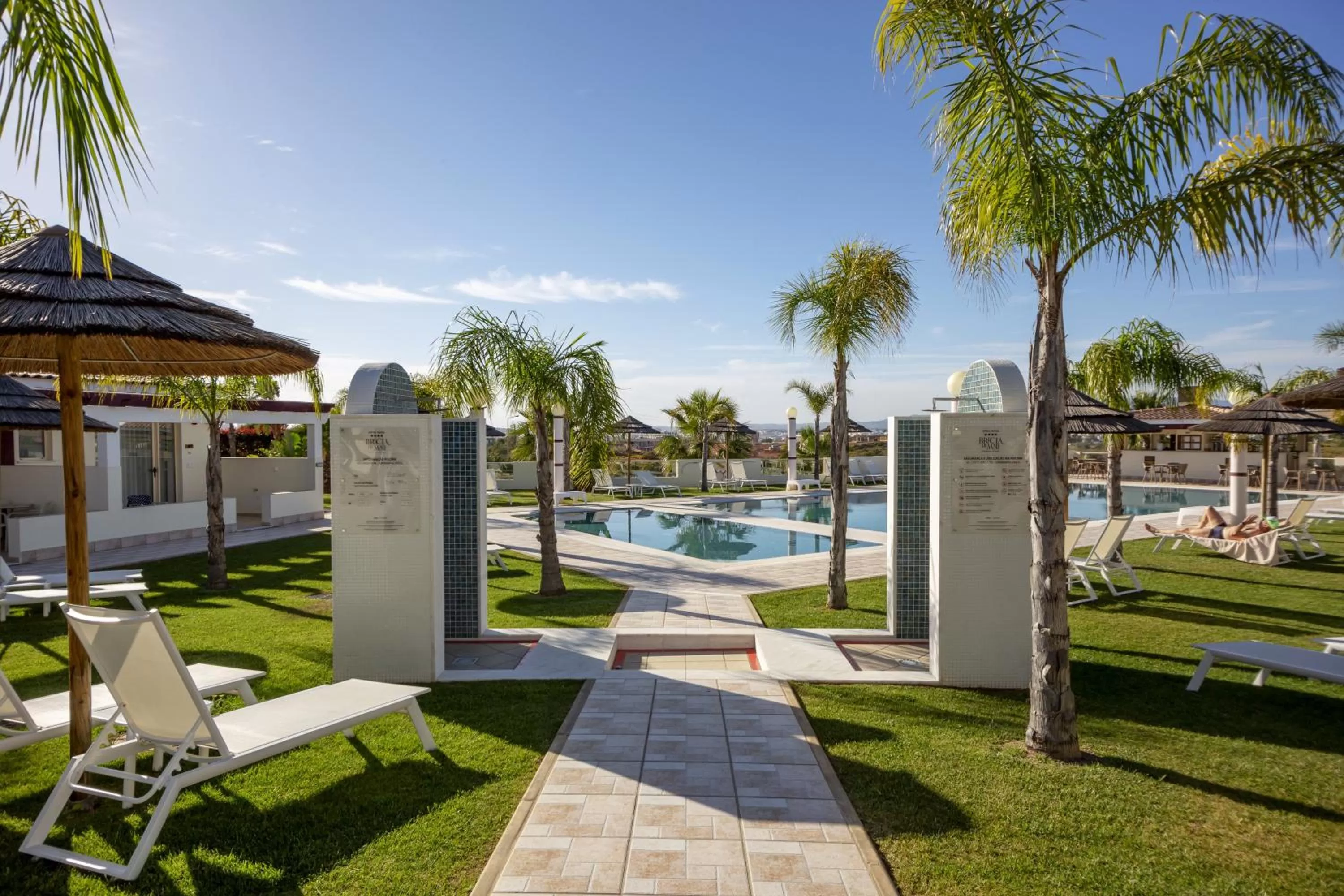 Swimming pool in Hotel Rural Brícia Du Mar