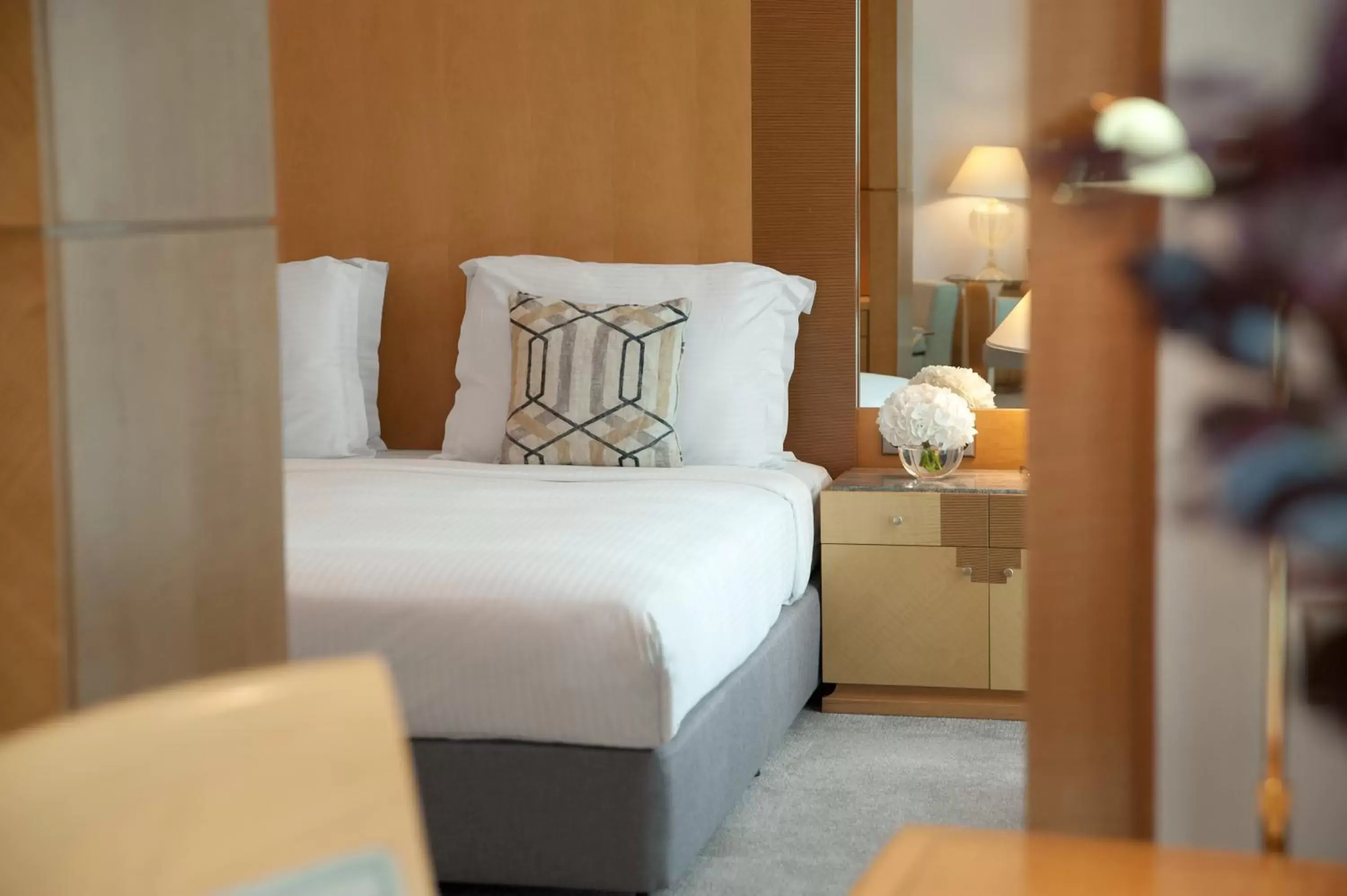 Bed in Melia Athens