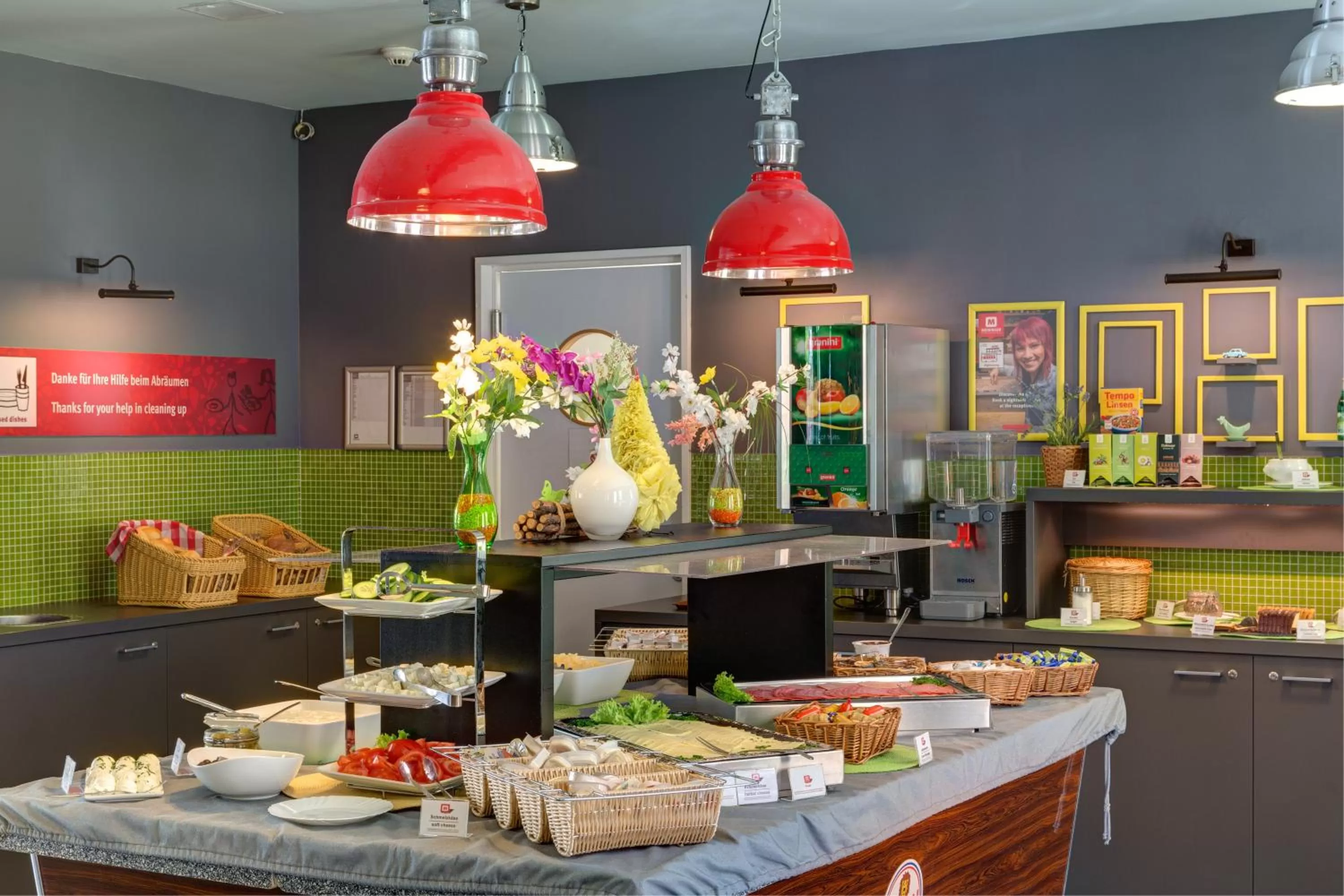 Continental breakfast in MEININGER Hotel Berlin Alexanderplatz