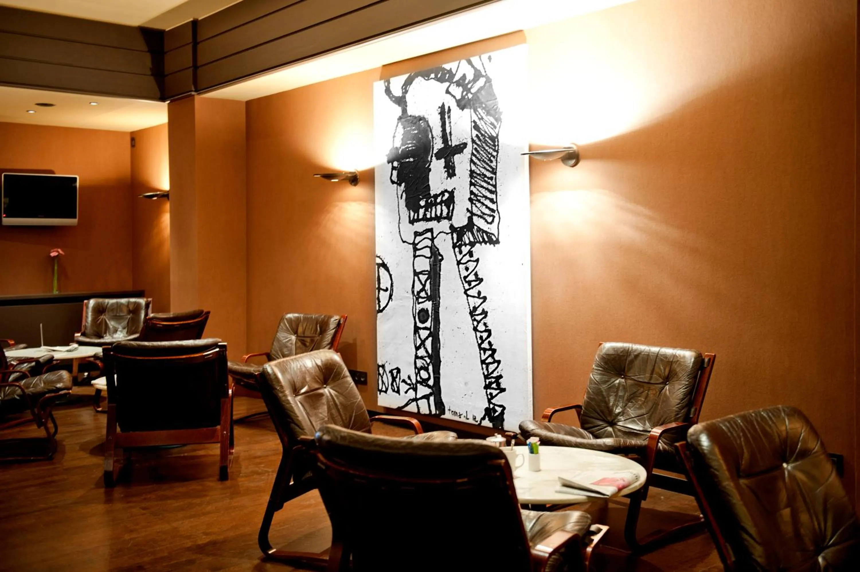 Lounge or bar in New Hotel Charlemagne