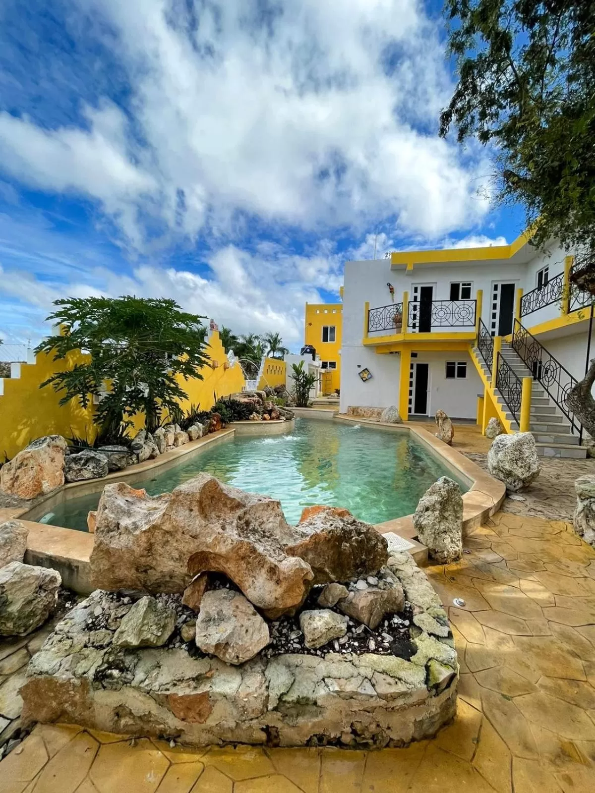Pool view, Property Building in Buenosdías Izamal