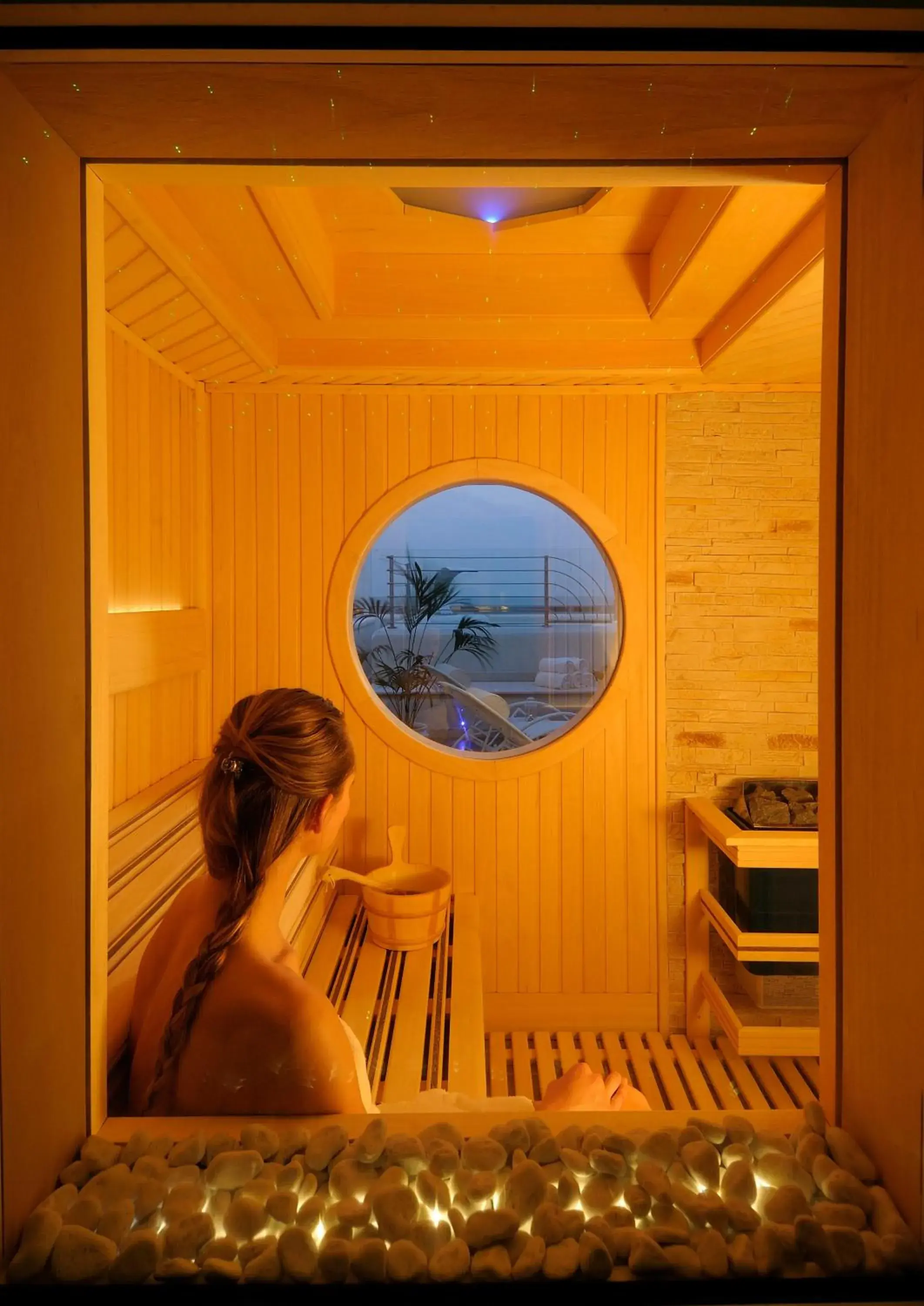 Sauna in Hotel De Londres