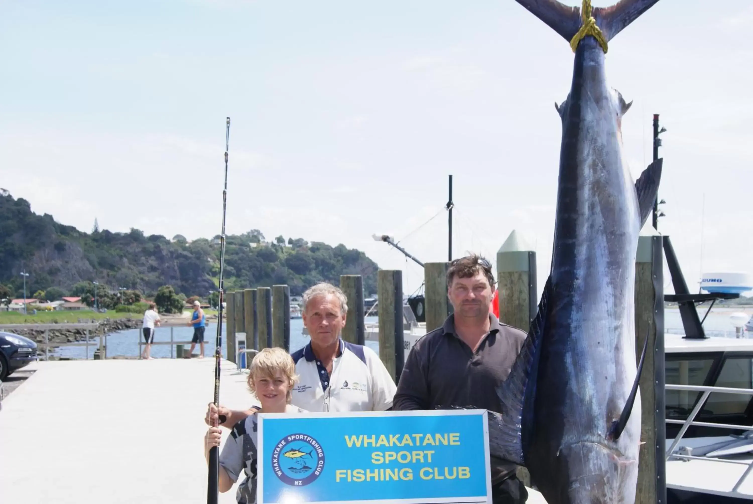 Fishing, Guests in Tourist Court Motel