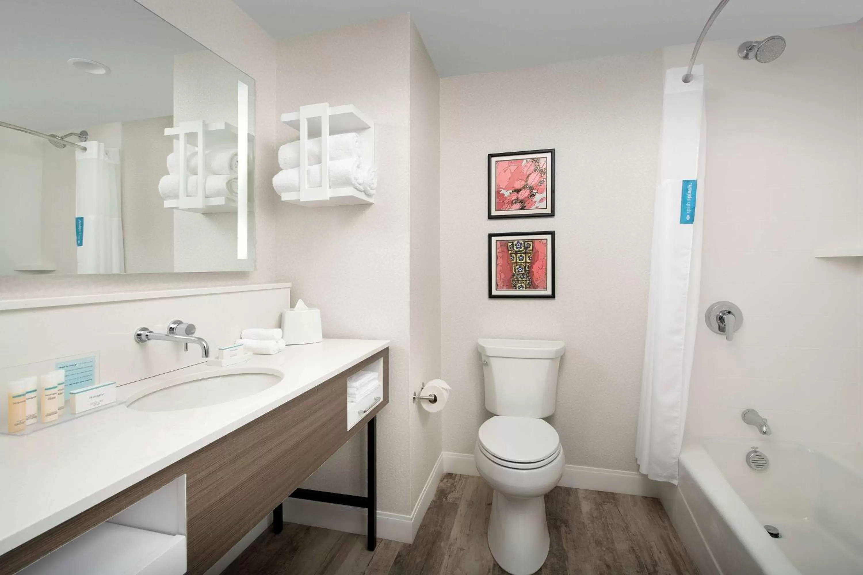 Bathroom in Hampton Inn Boston Logan Airport Chelsea