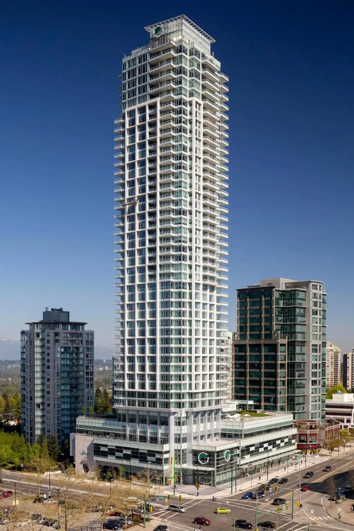 Property building in Element Vancouver Metrotown