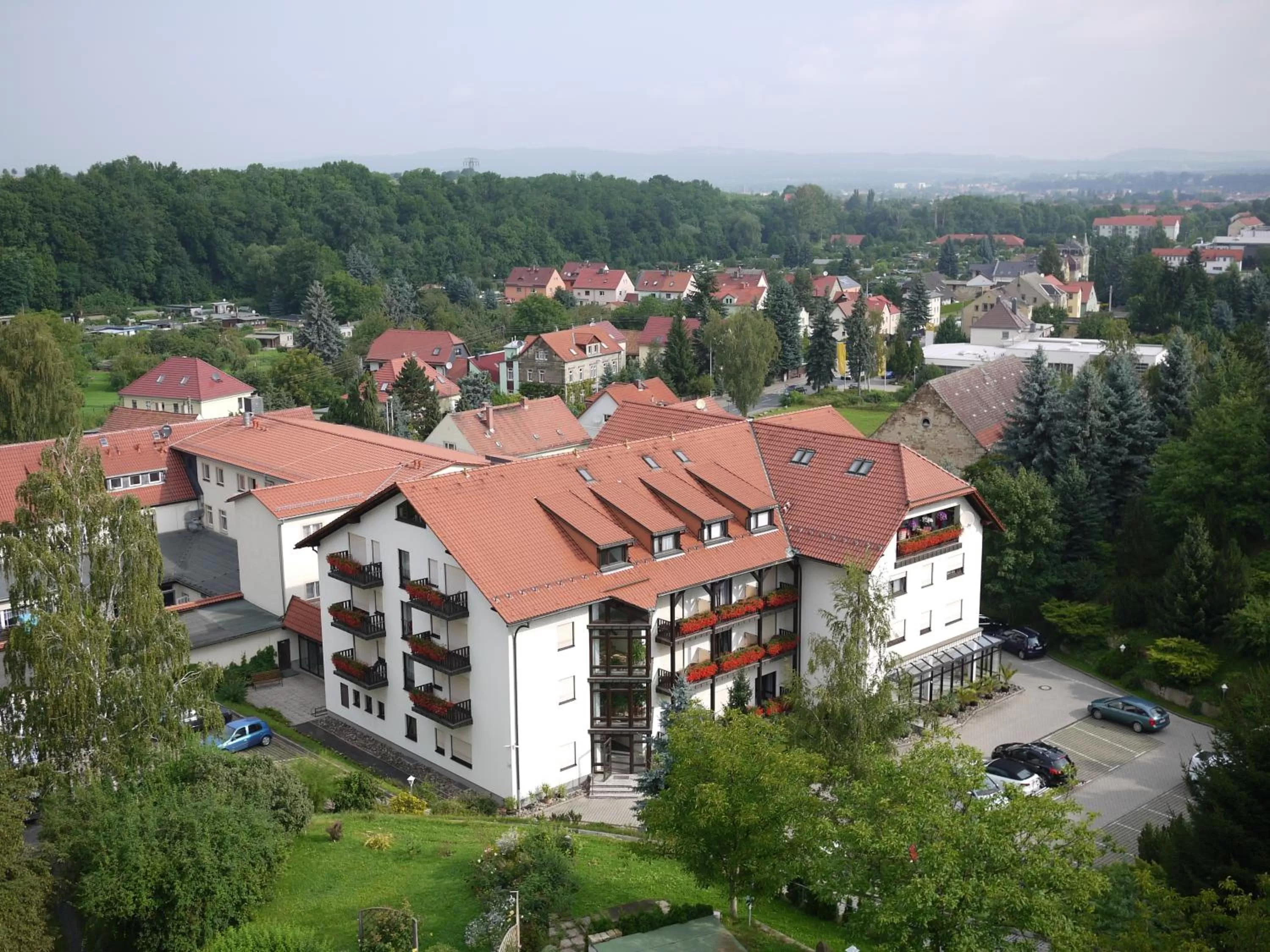 Bird's eye view in Hotel Zur Post