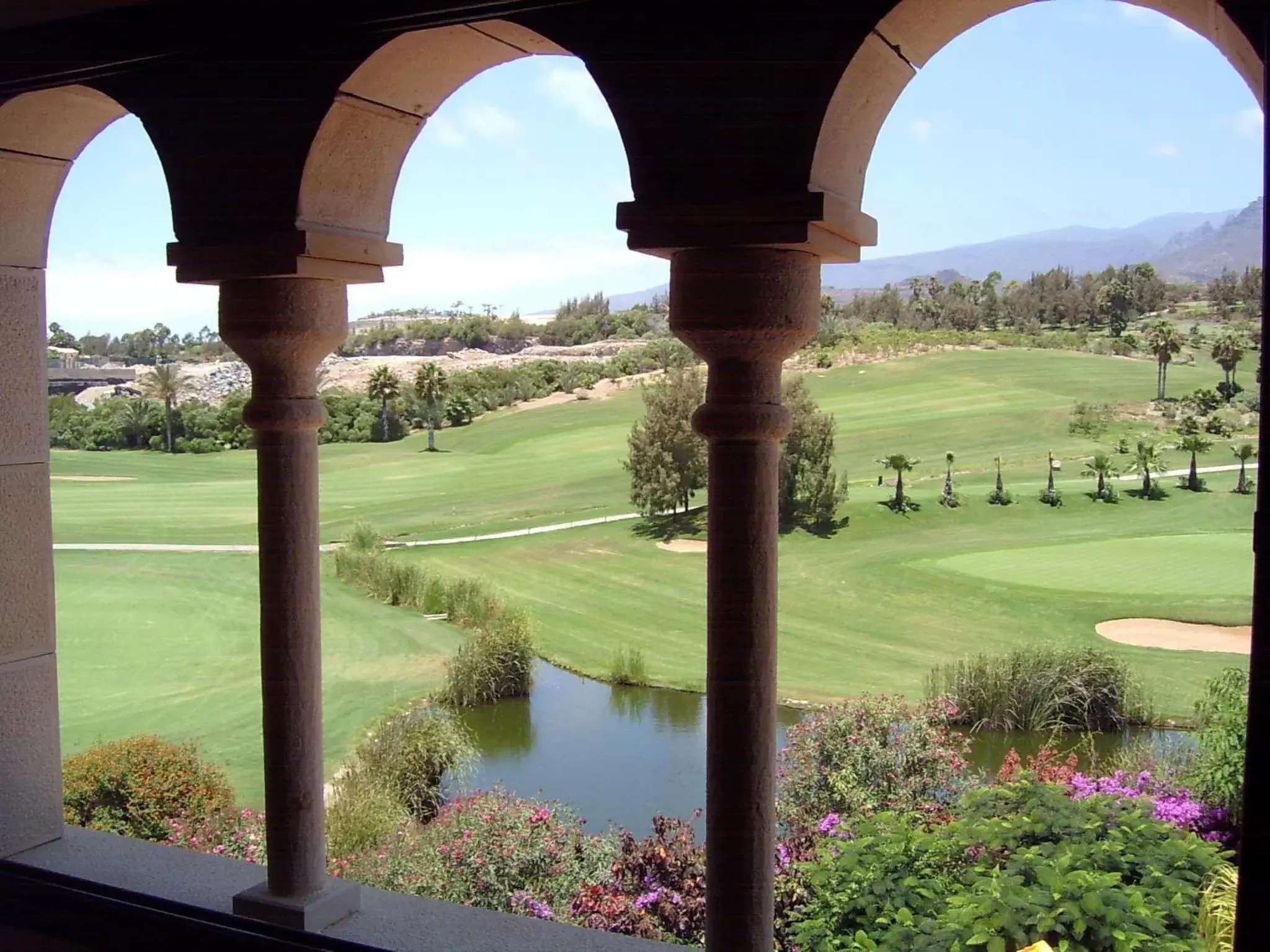 Garden view in Villa Mandi Golf Resort