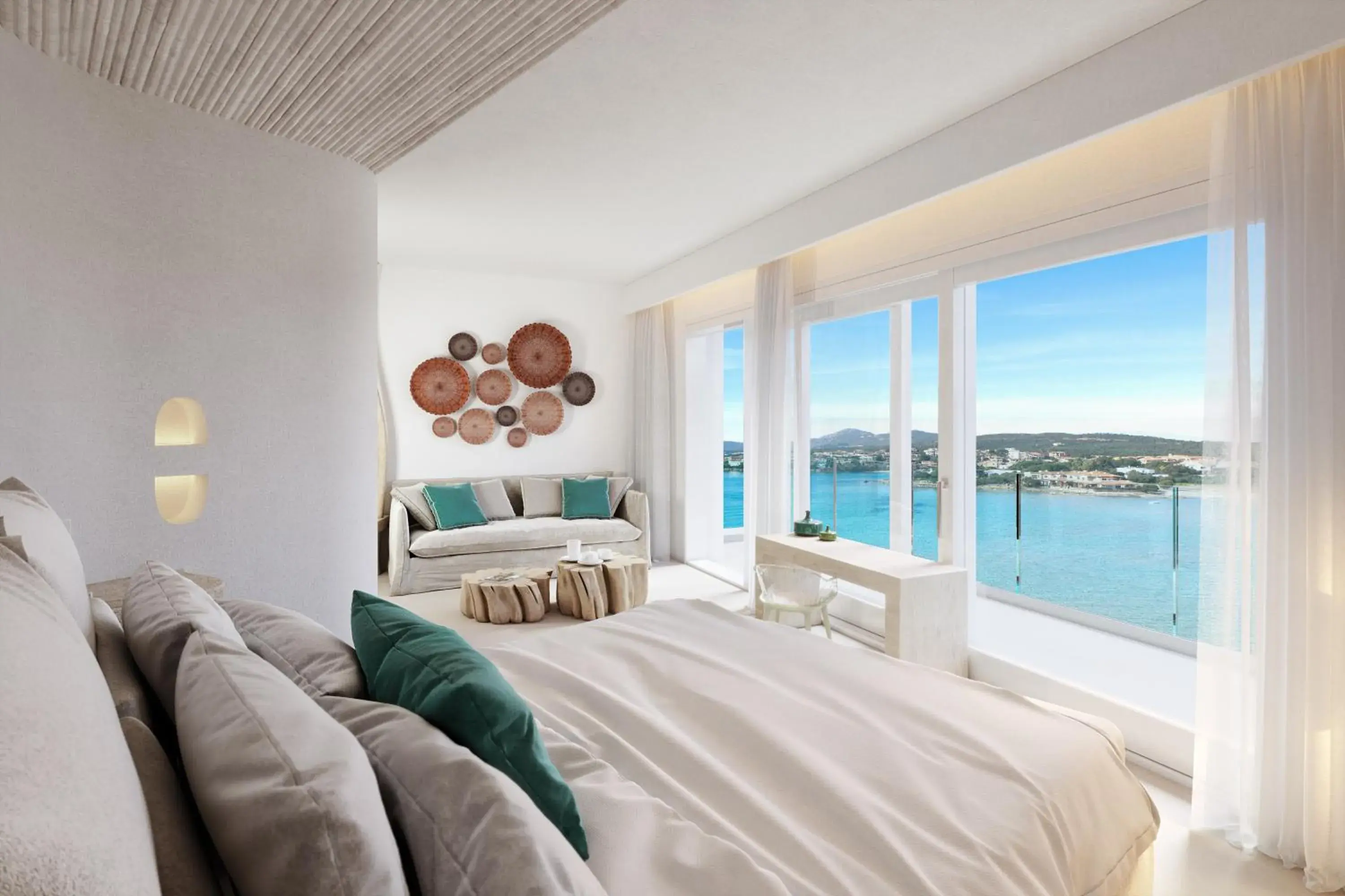 Photo of the whole room, Bed in Gabbiano Azzurro Hotel & Suites Photo of the whole room, Bed in Gabbiano Azzurro Hotel & Suites