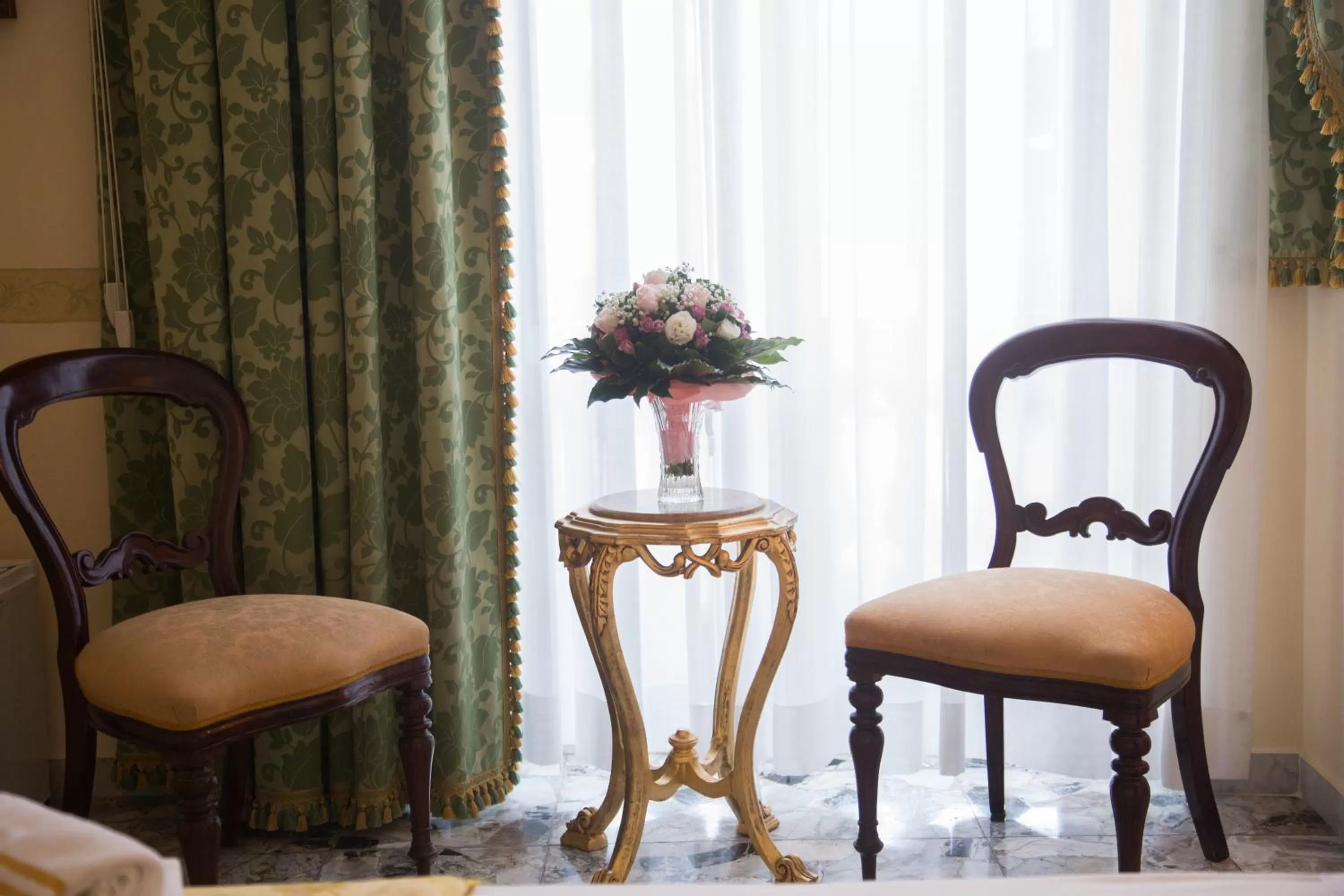 Living room in B&B Art Suite Santa Brigida