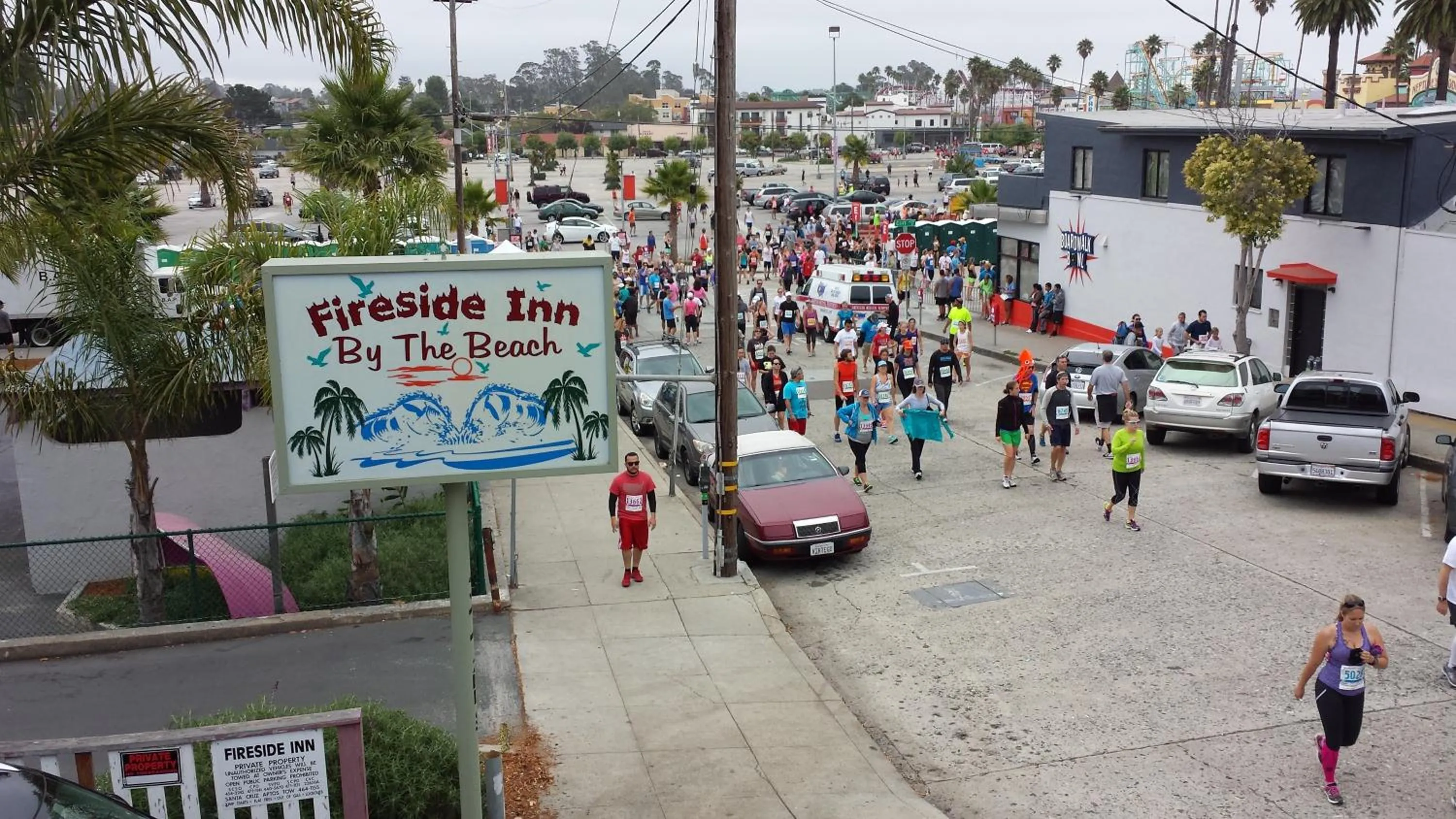 Area and facilities in Fireside Inn By The Beach Boardwalk & Bowling