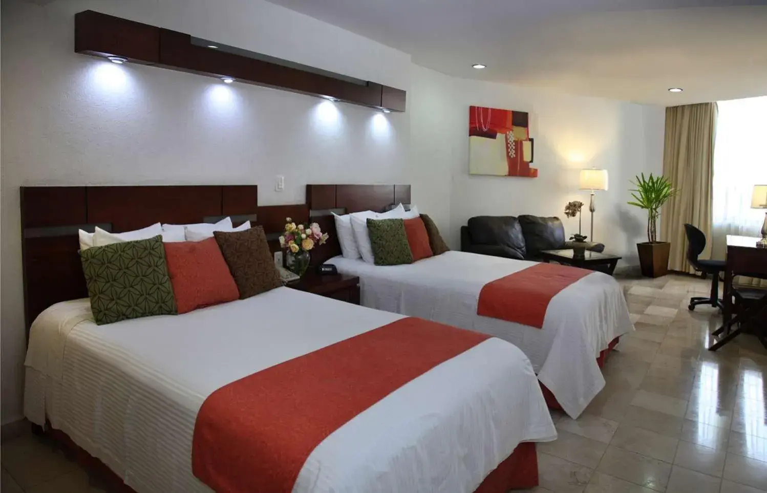 Photo of the whole room, Bed in Hotel Poza Rica Centro