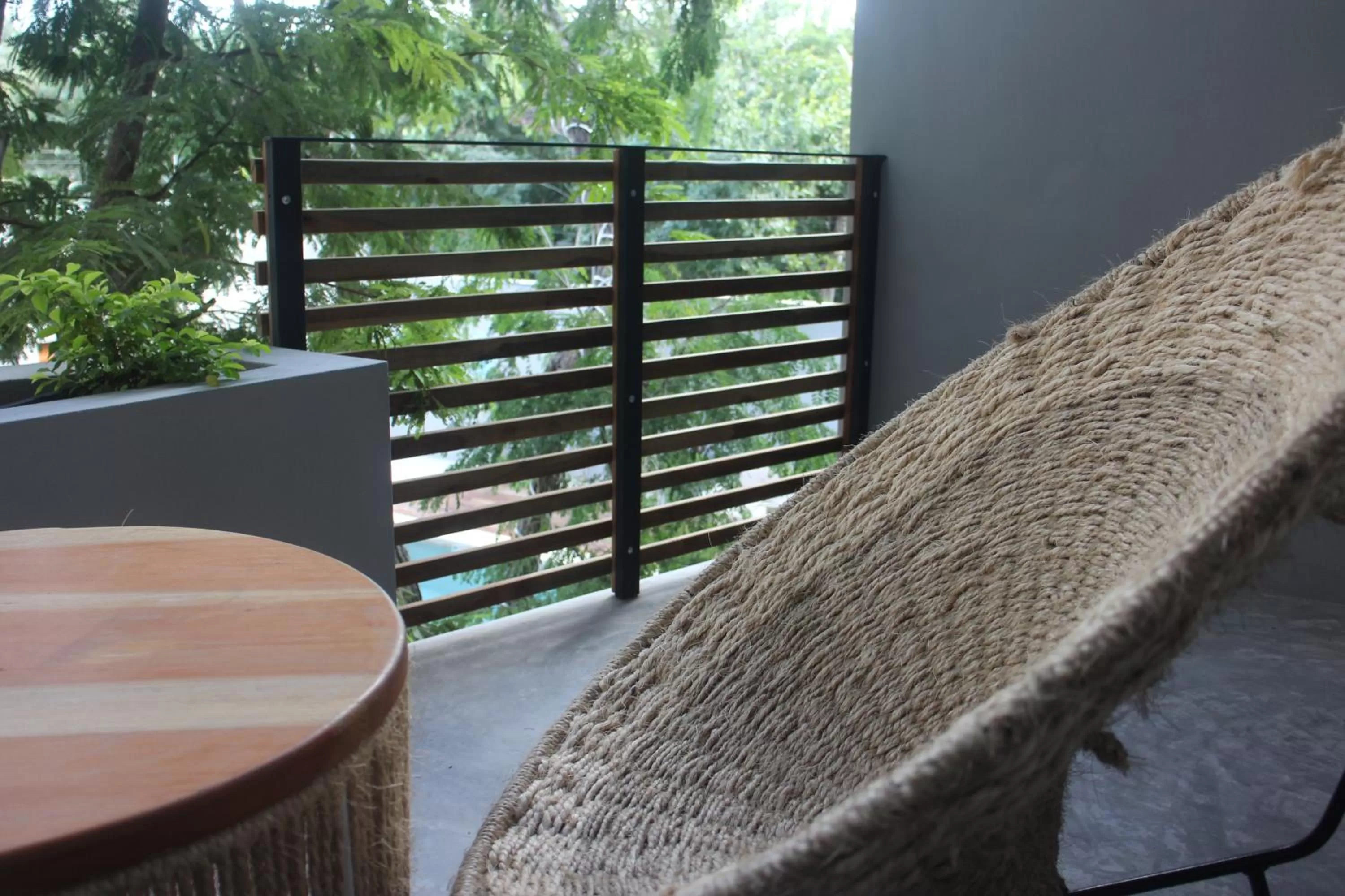 Balcony/Terrace in Little Gem Hotel Tulum La Veleta