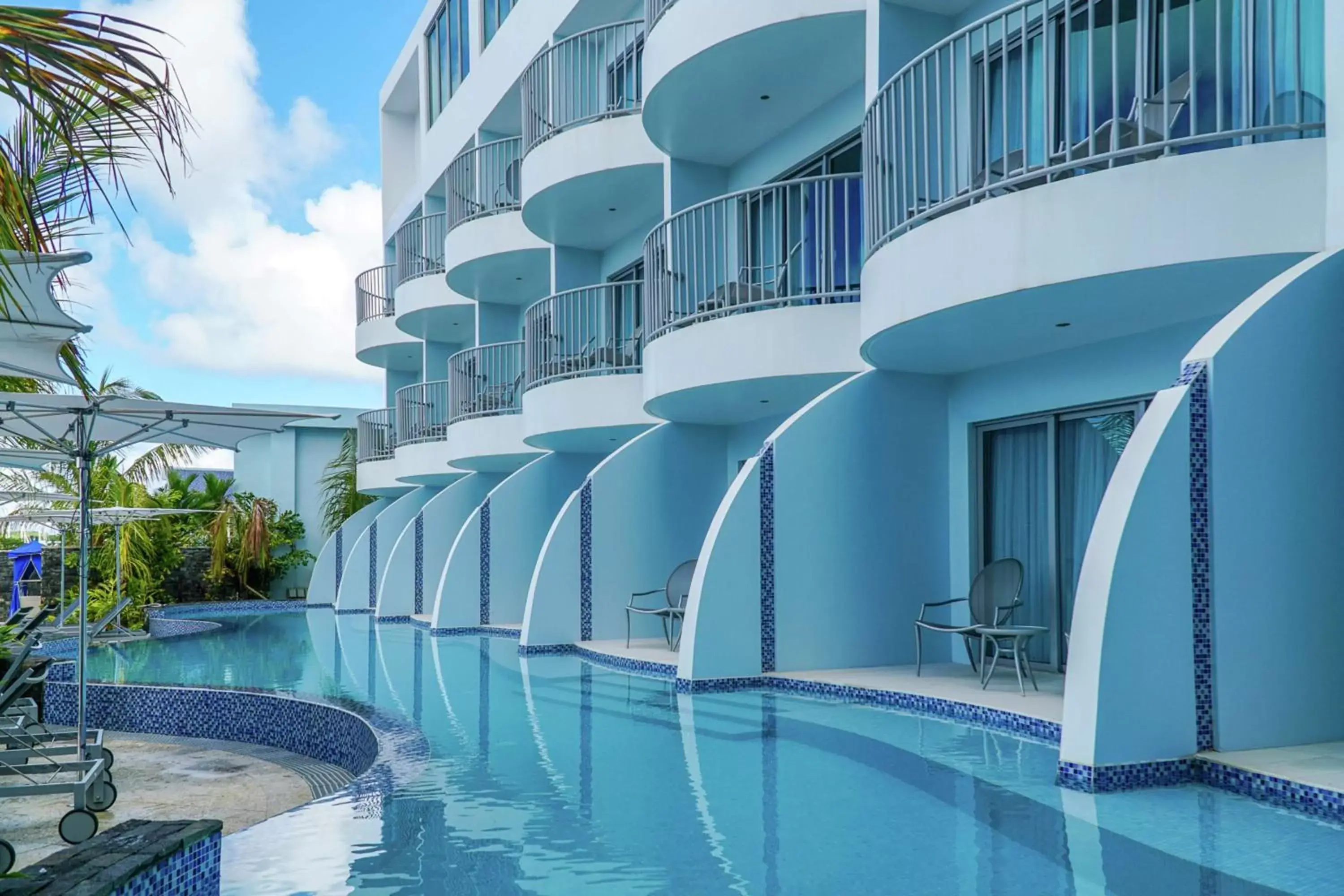 Property building, Swimming Pool in Harbor Club St Lucia, Curio Collection by Hilton