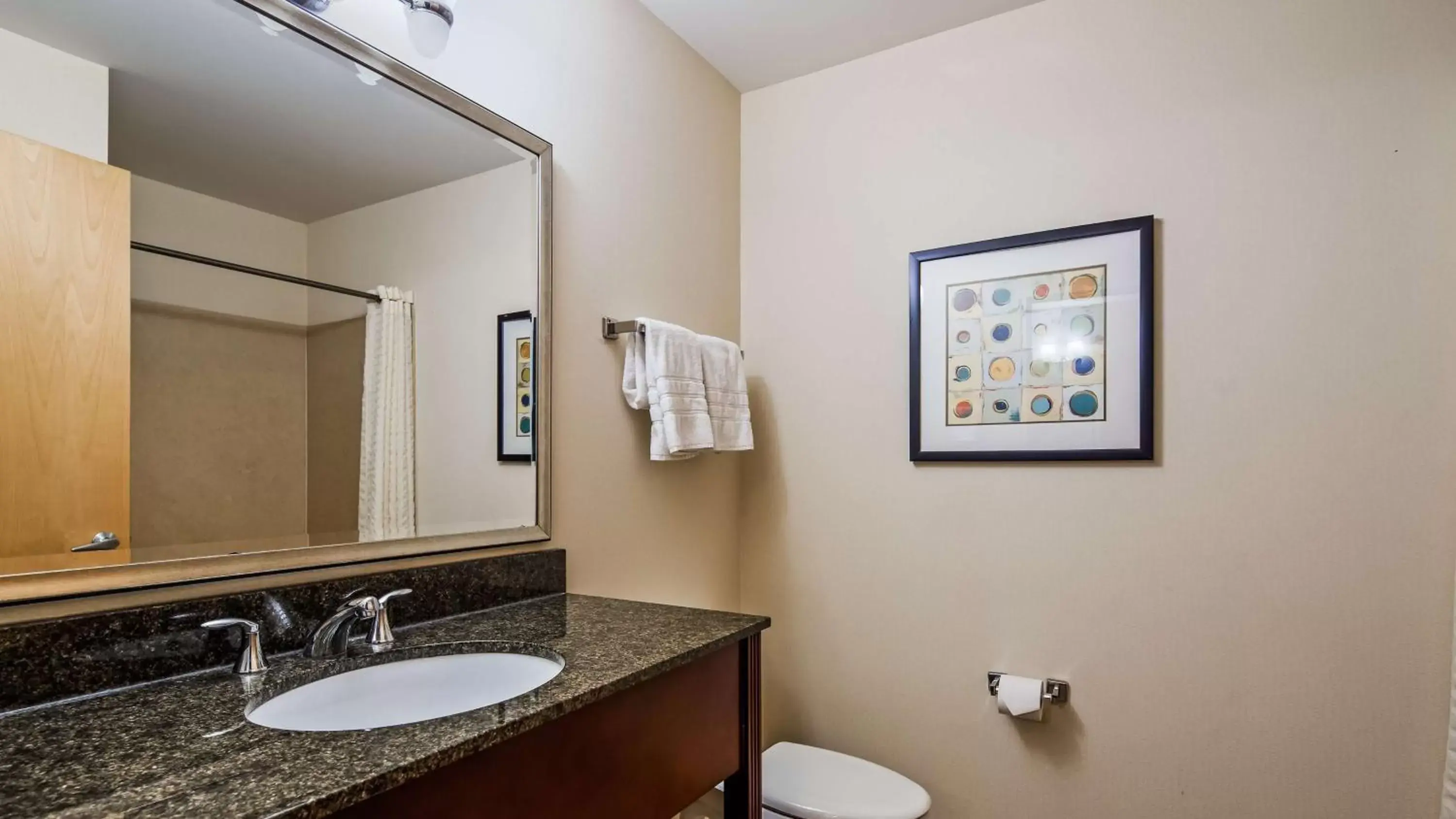 Bathroom in Best Western Plus Philadelphia Airport South - at Widener University