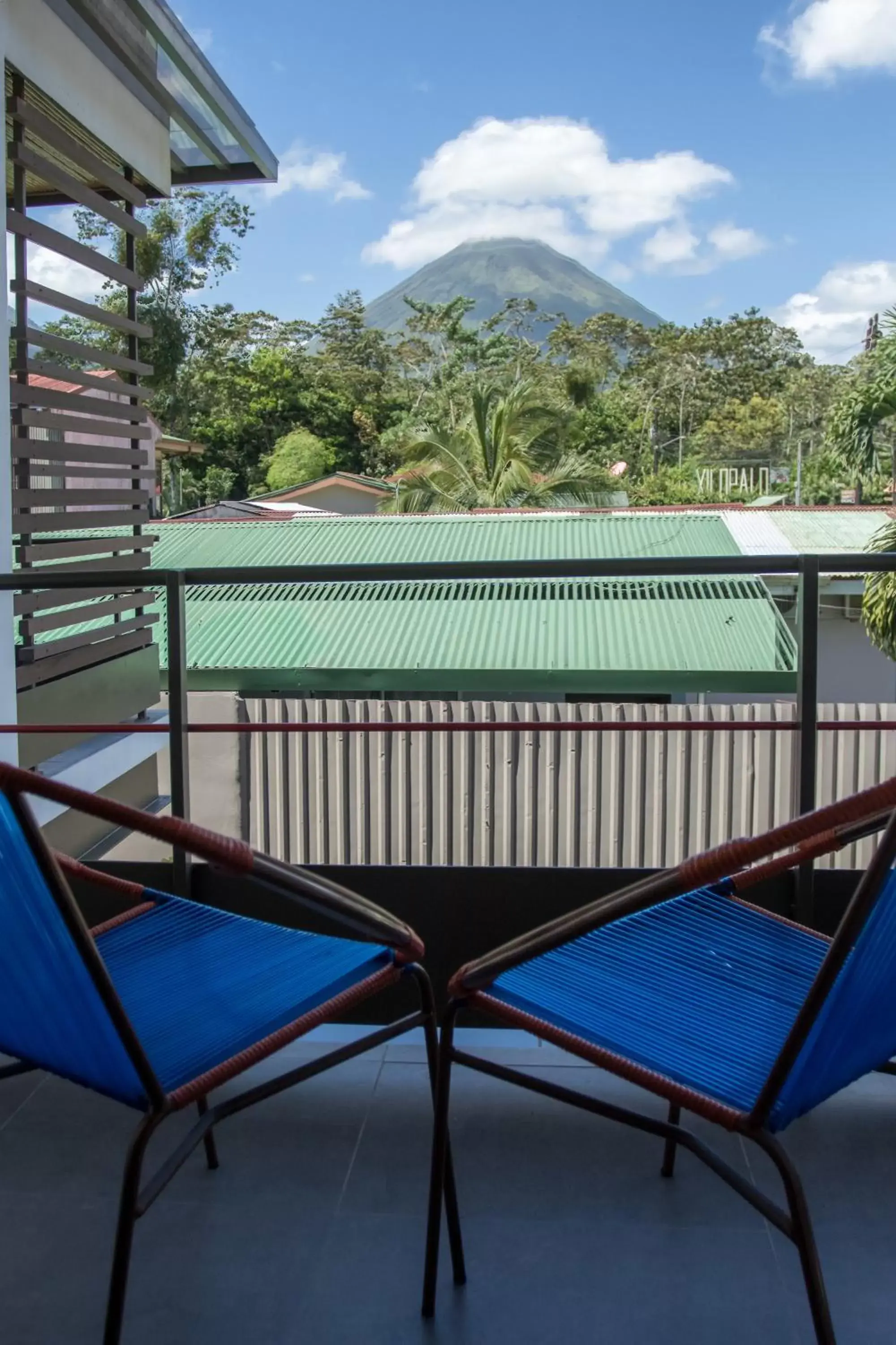 Balcony/Terrace in La Fortuna Lodge by Treebu Hotels