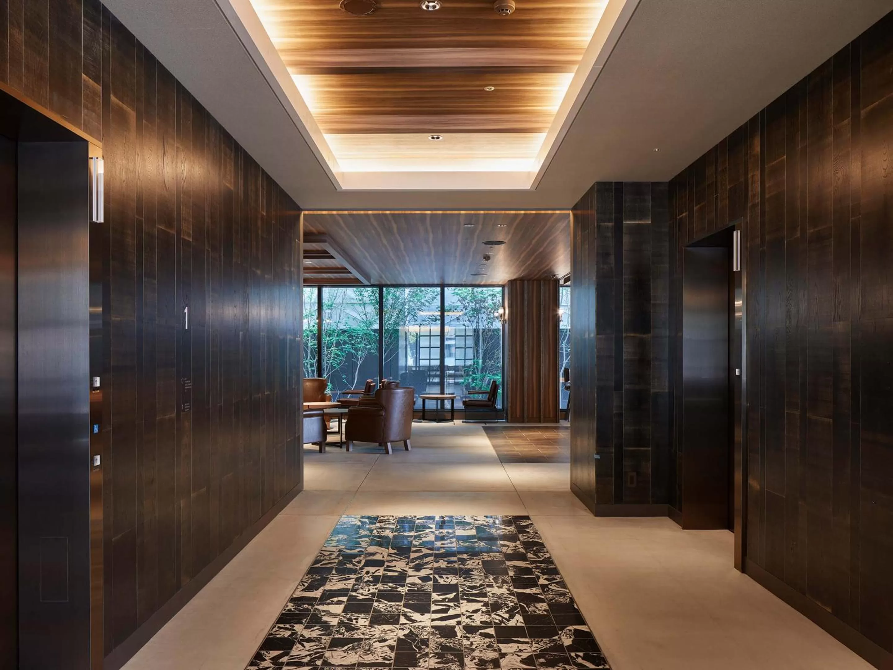 elevator in Susukino Granbell Hotel