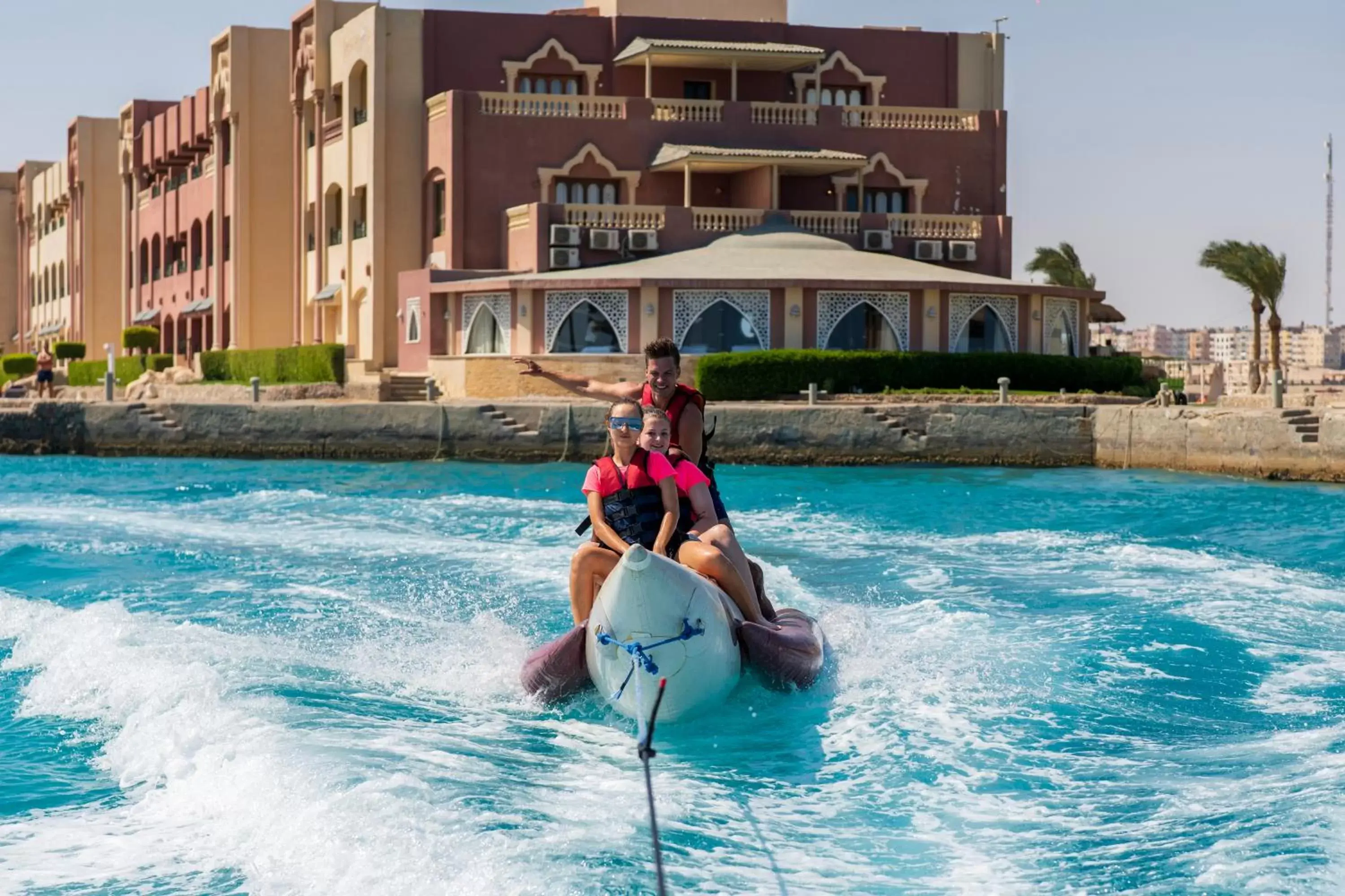 Swimming Pool in Sunny Days El Palacio Resort & Spa