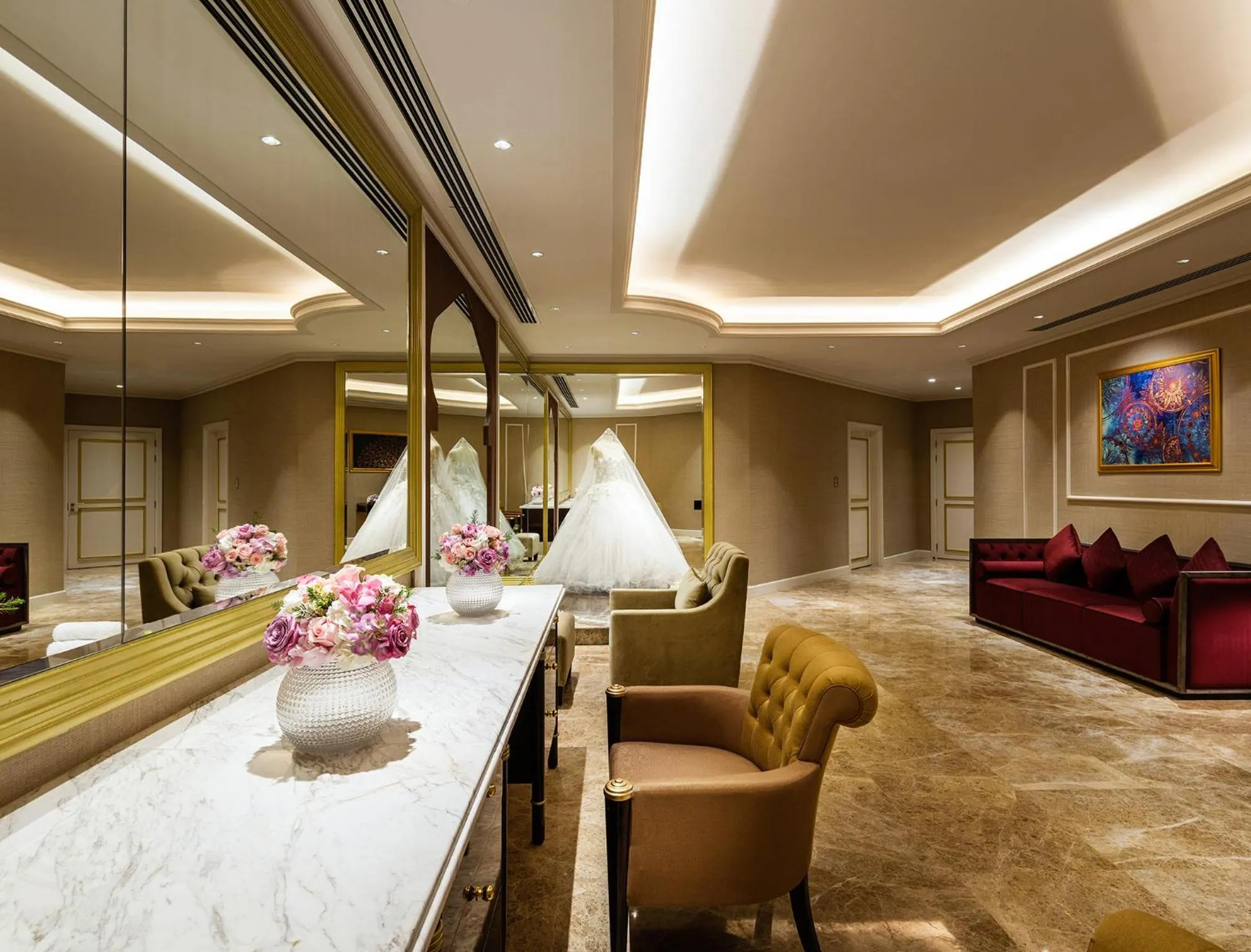 wedding in Ezdan Palace Hotel