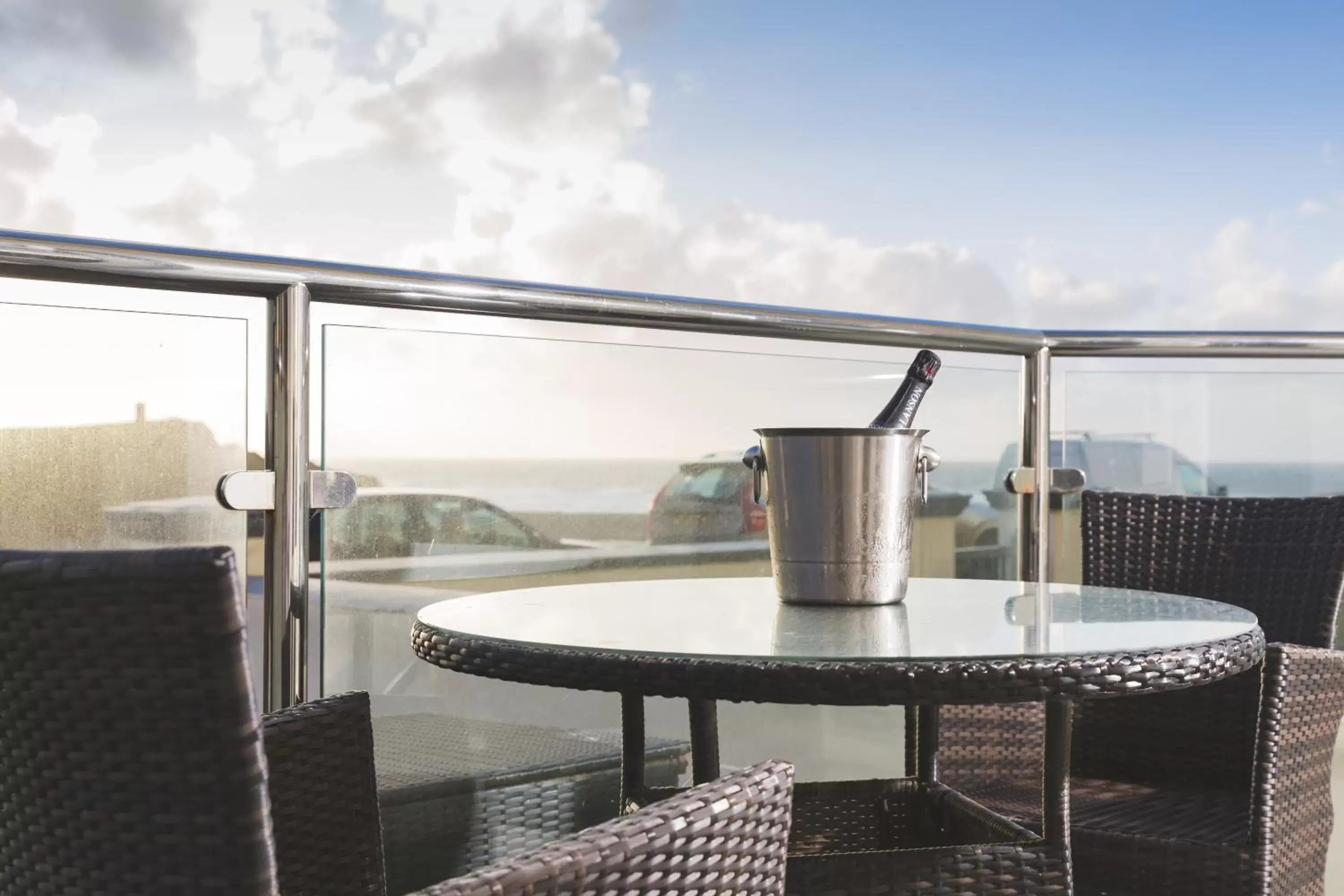 Balcony/Terrace in The Beach