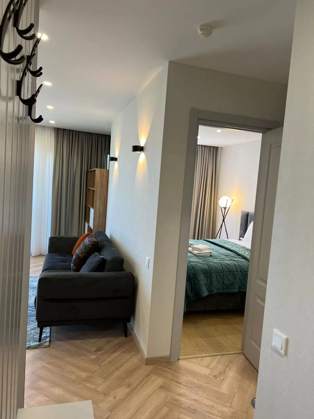 Bed, Seating Area in Holiday Lux Sea Towers Batumi