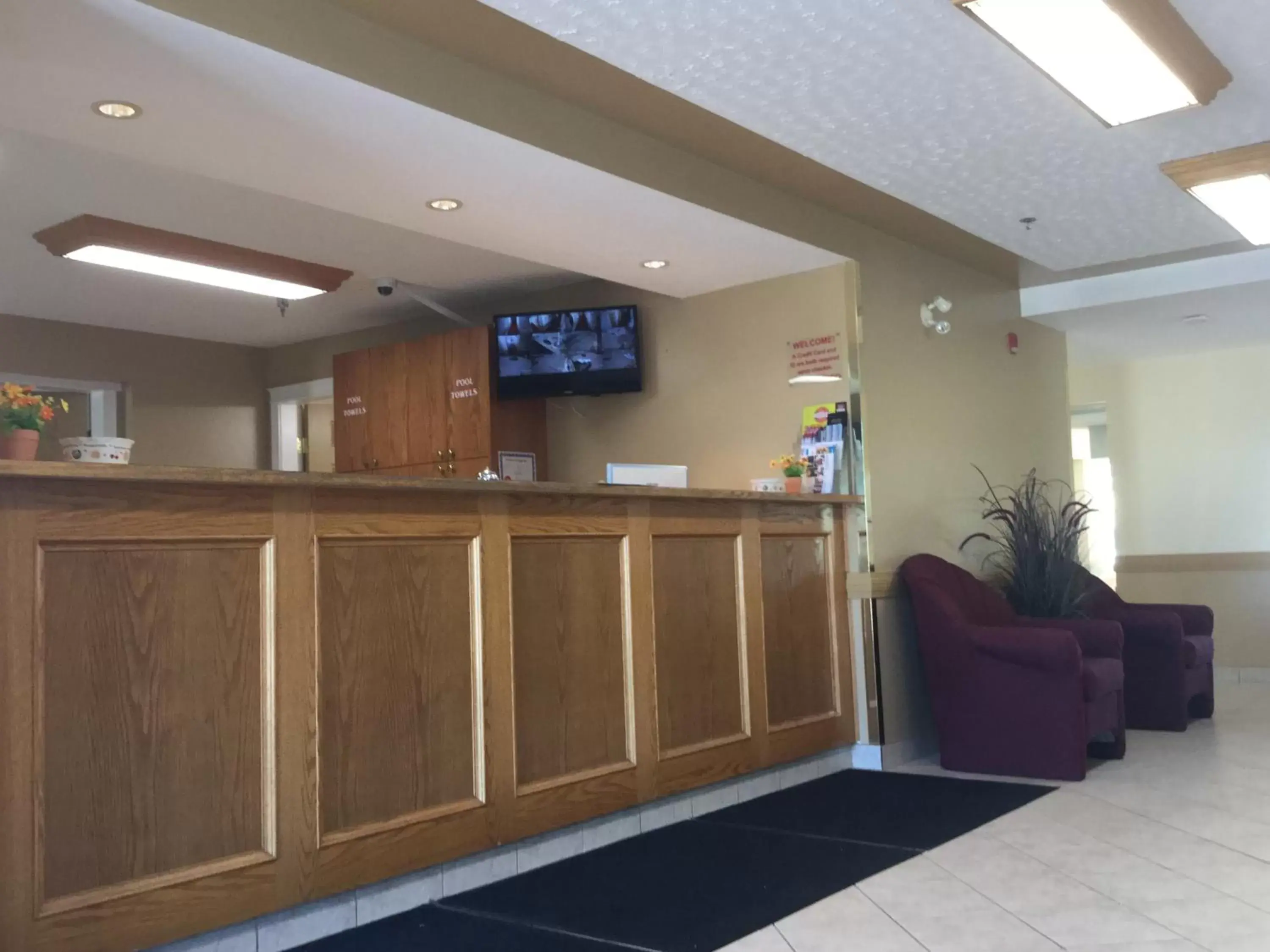 Lobby or reception, Lobby/Reception in Western Budget Motel East Red Deer