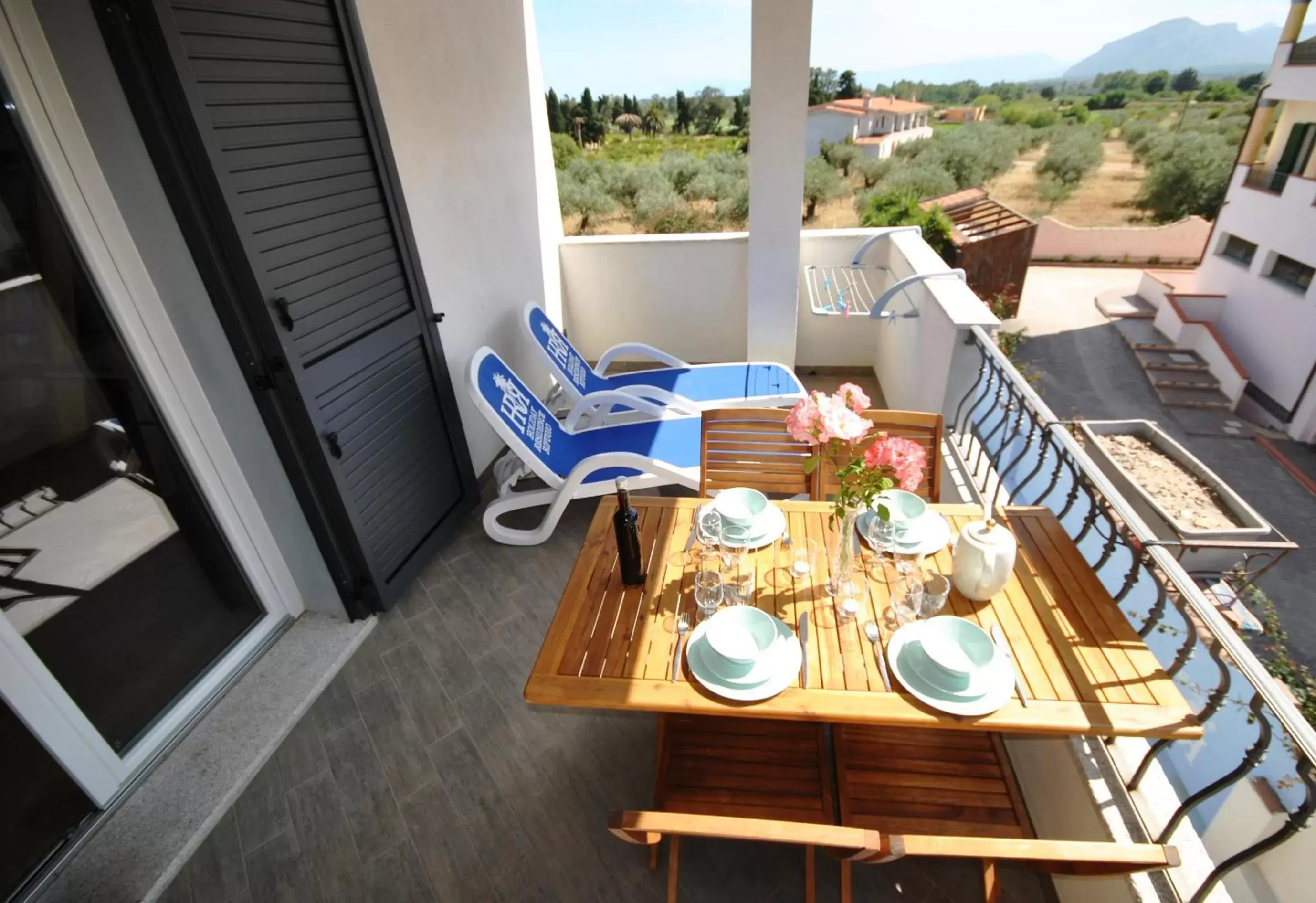 Balcony/Terrace in Holiday Residence Rifugio