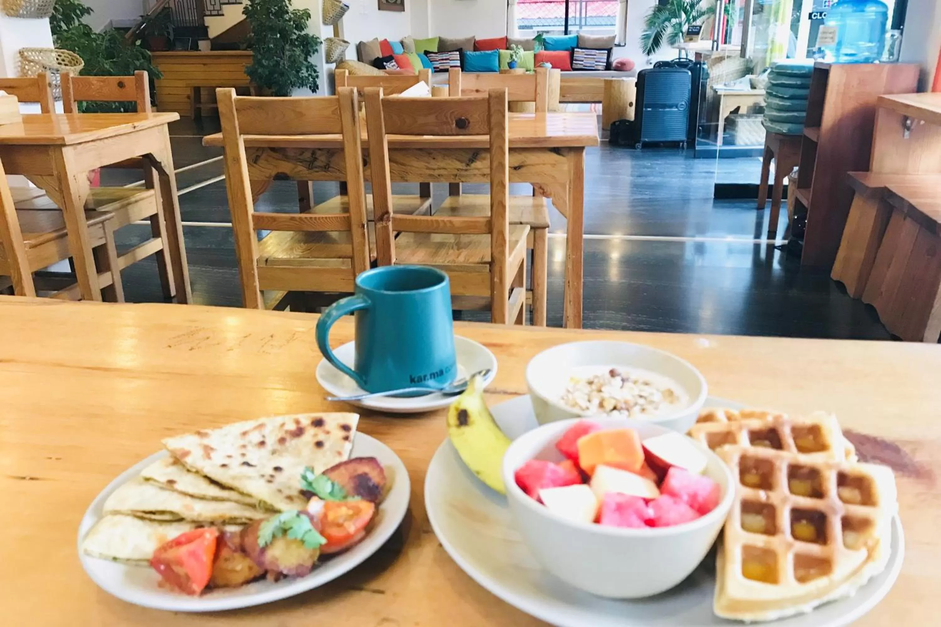 Food close-up in Hotel Karuna