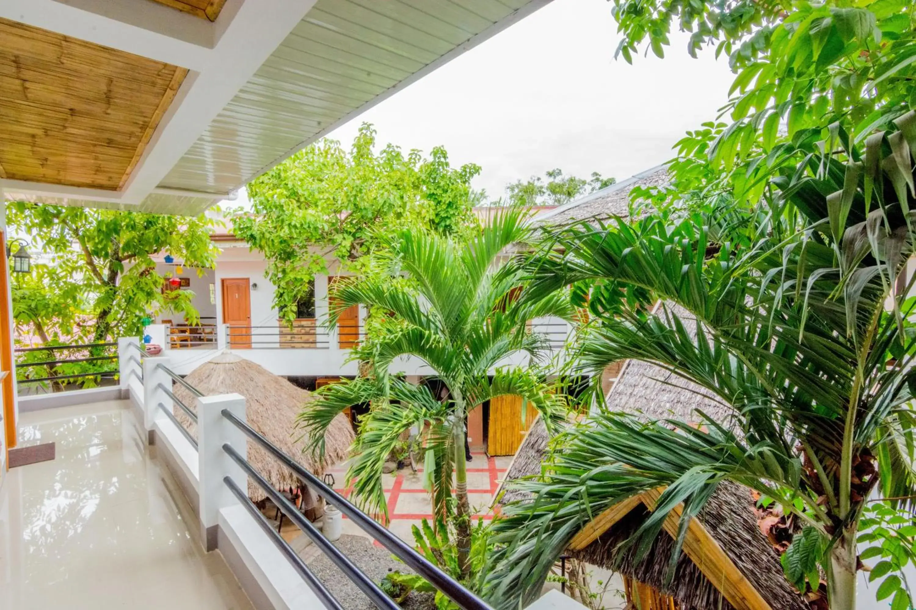 Balcony/Terrace in Papierus Pensionne