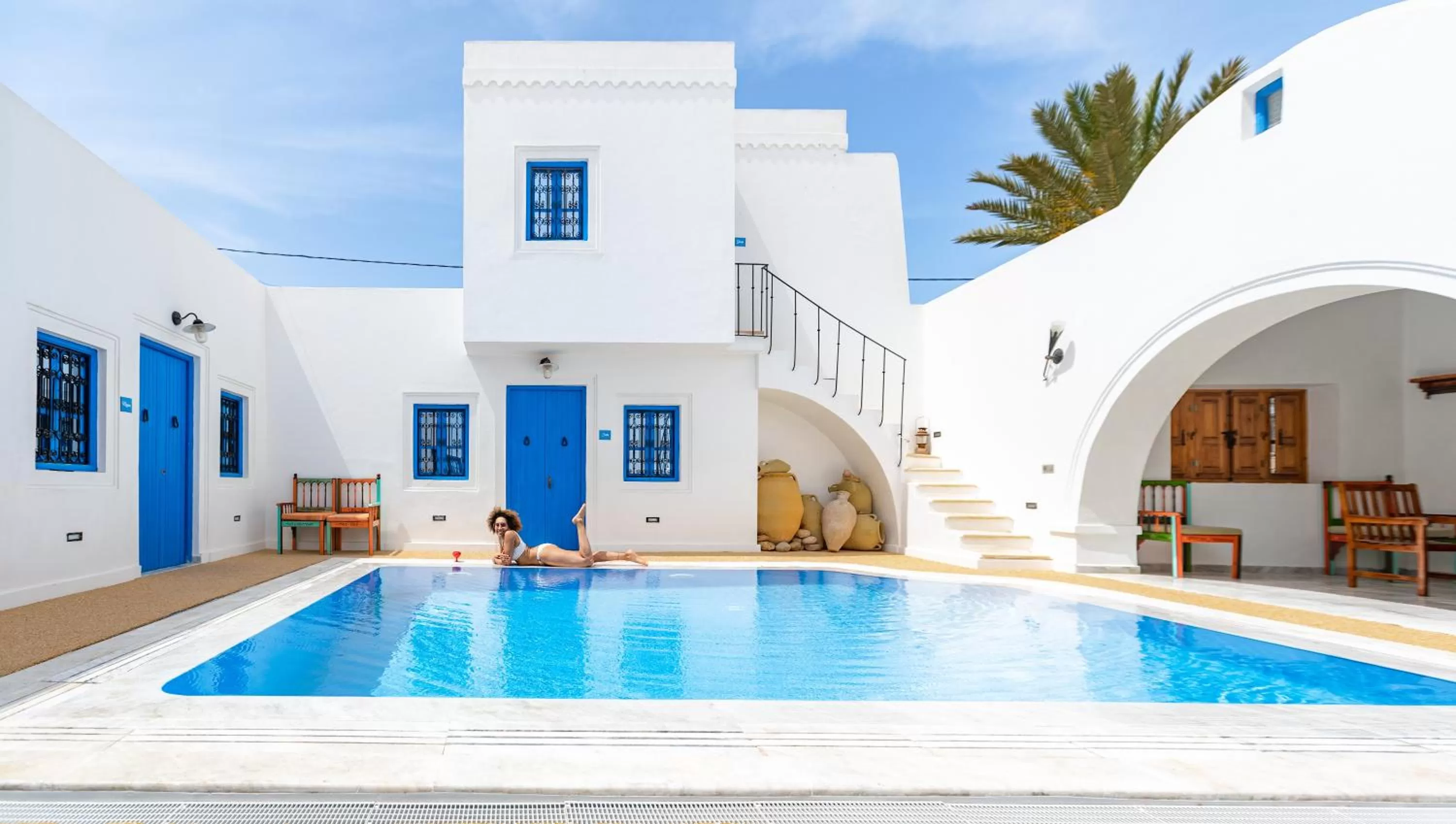 Swimming pool in Villa Jasmin