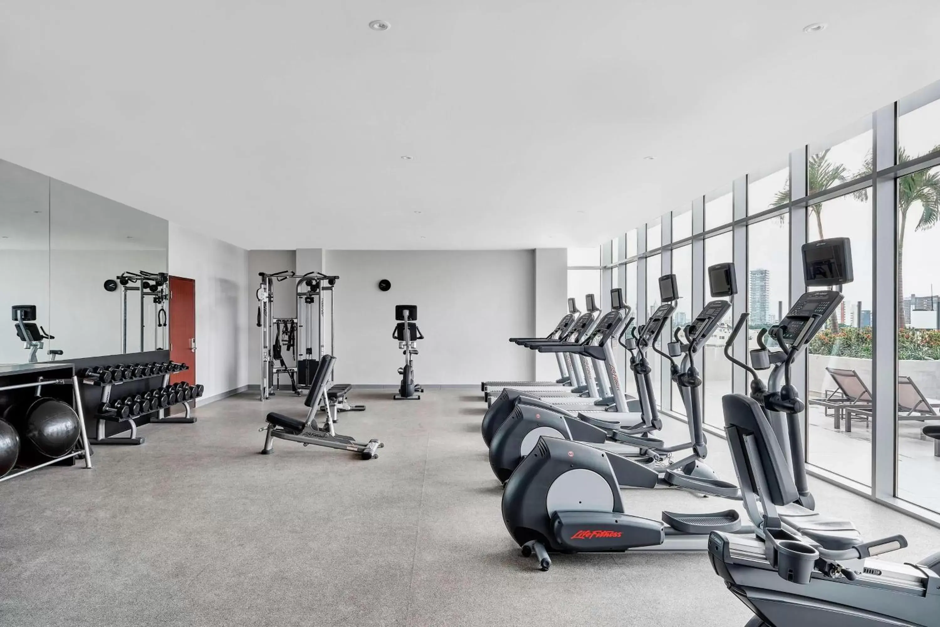 Fitness centre/facilities, Fitness Center/Facilities in Marriott Santa Cruz de la Sierra Hotel