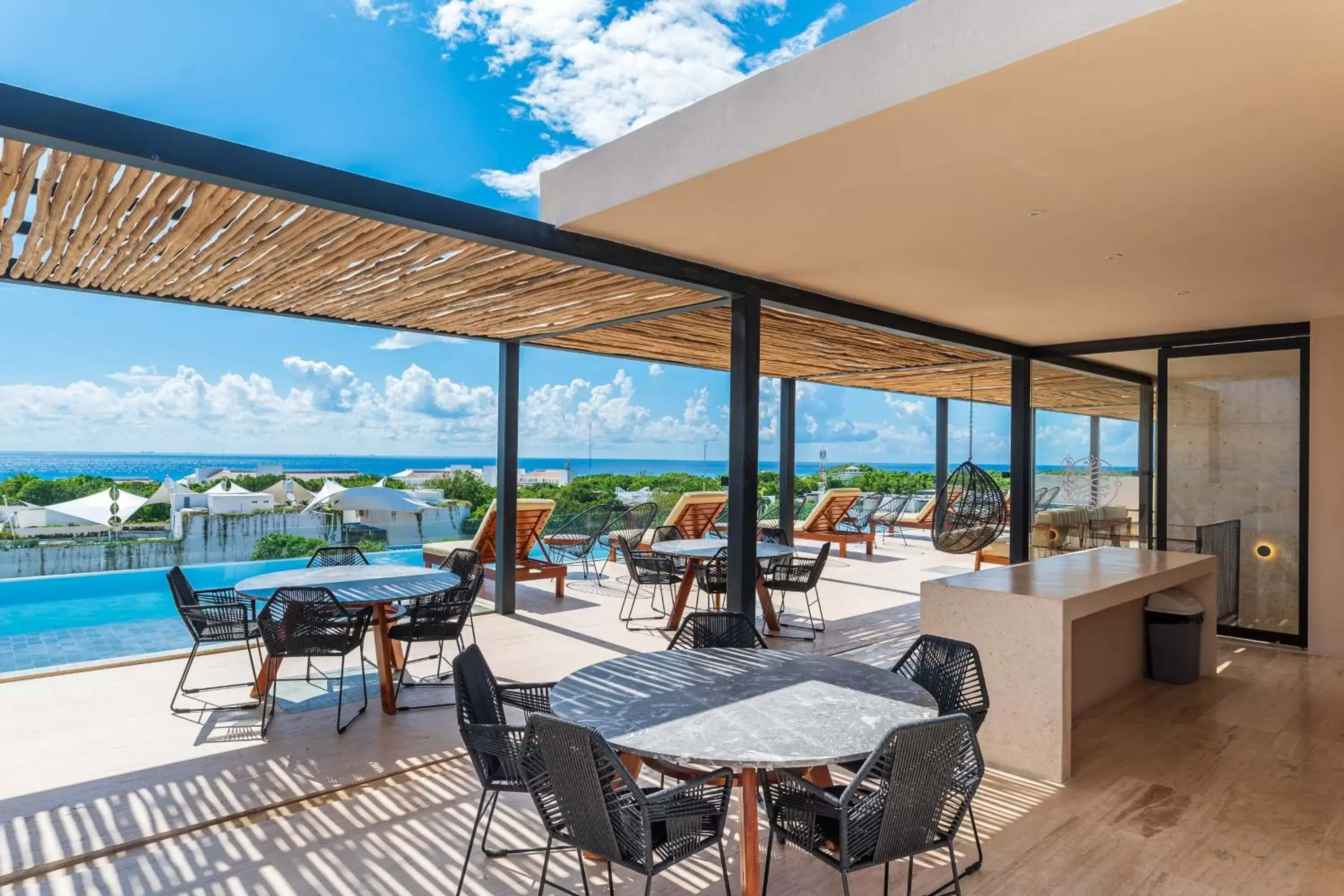 Pool View in Kaab South Beach by The Spot Rentals