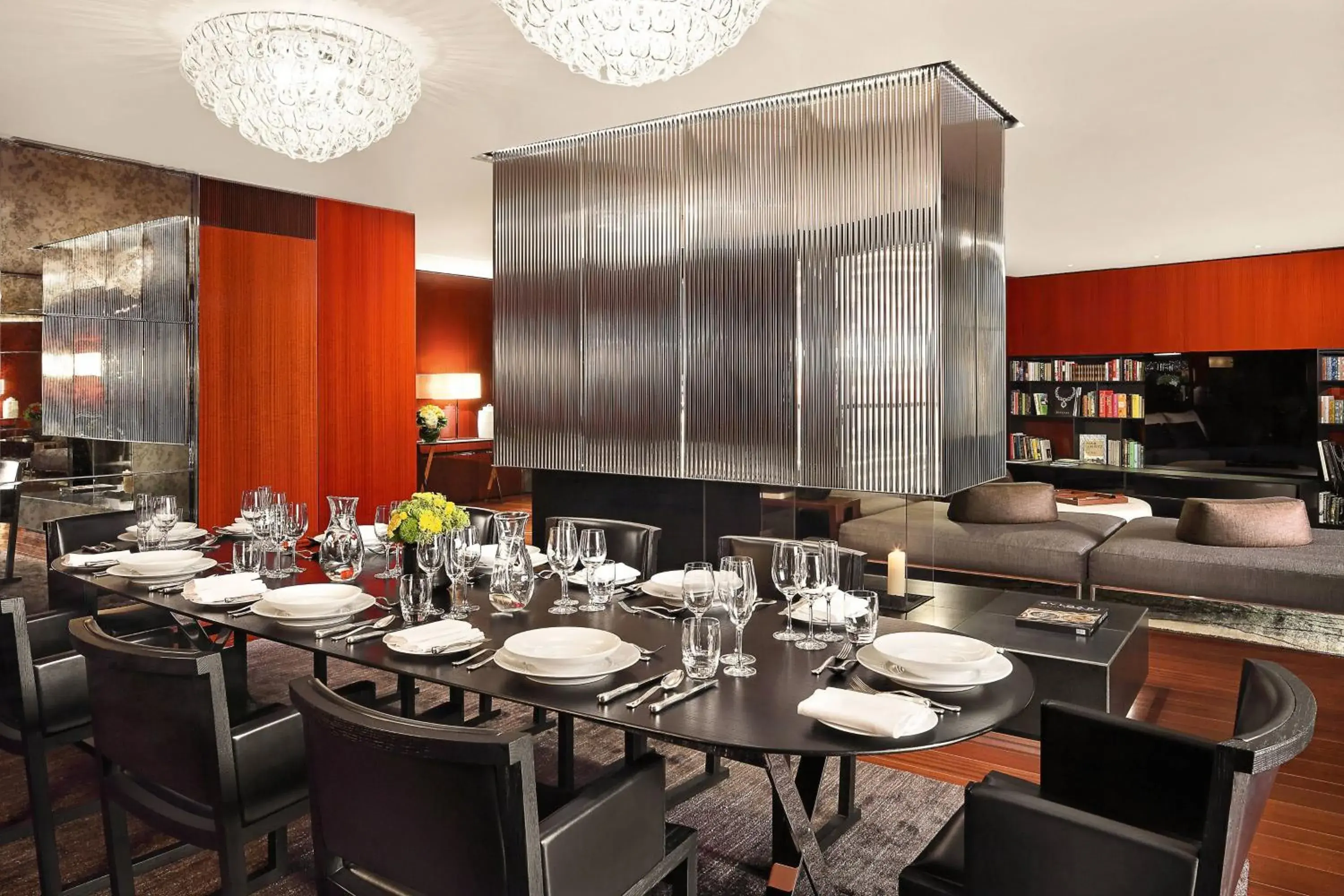 Photo of the whole room, Restaurant/Places to Eat in Bulgari Hotel London