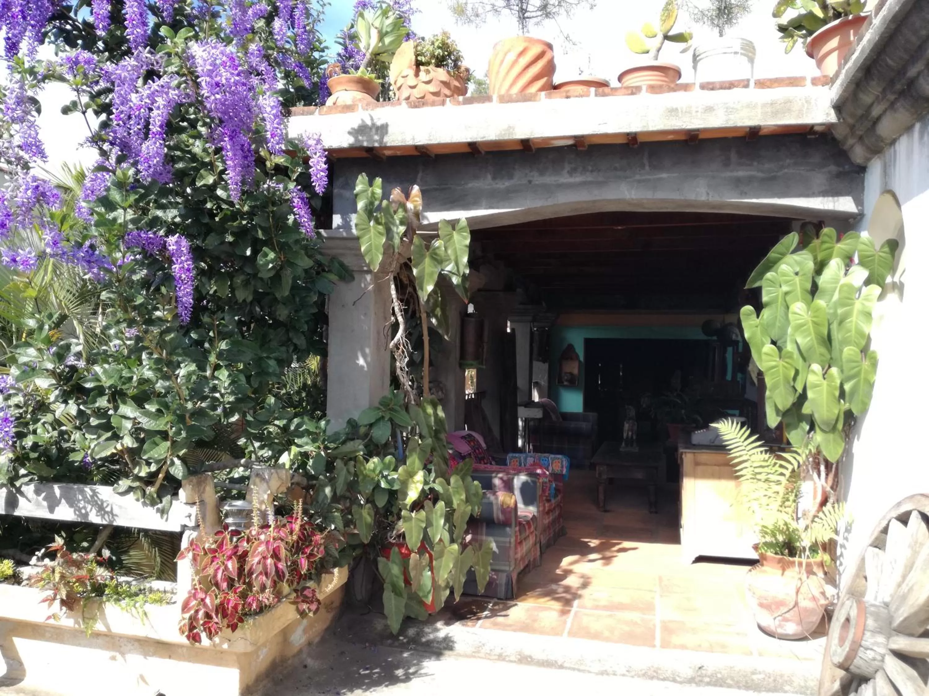 Balcony/Terrace in Posada San Sebastian