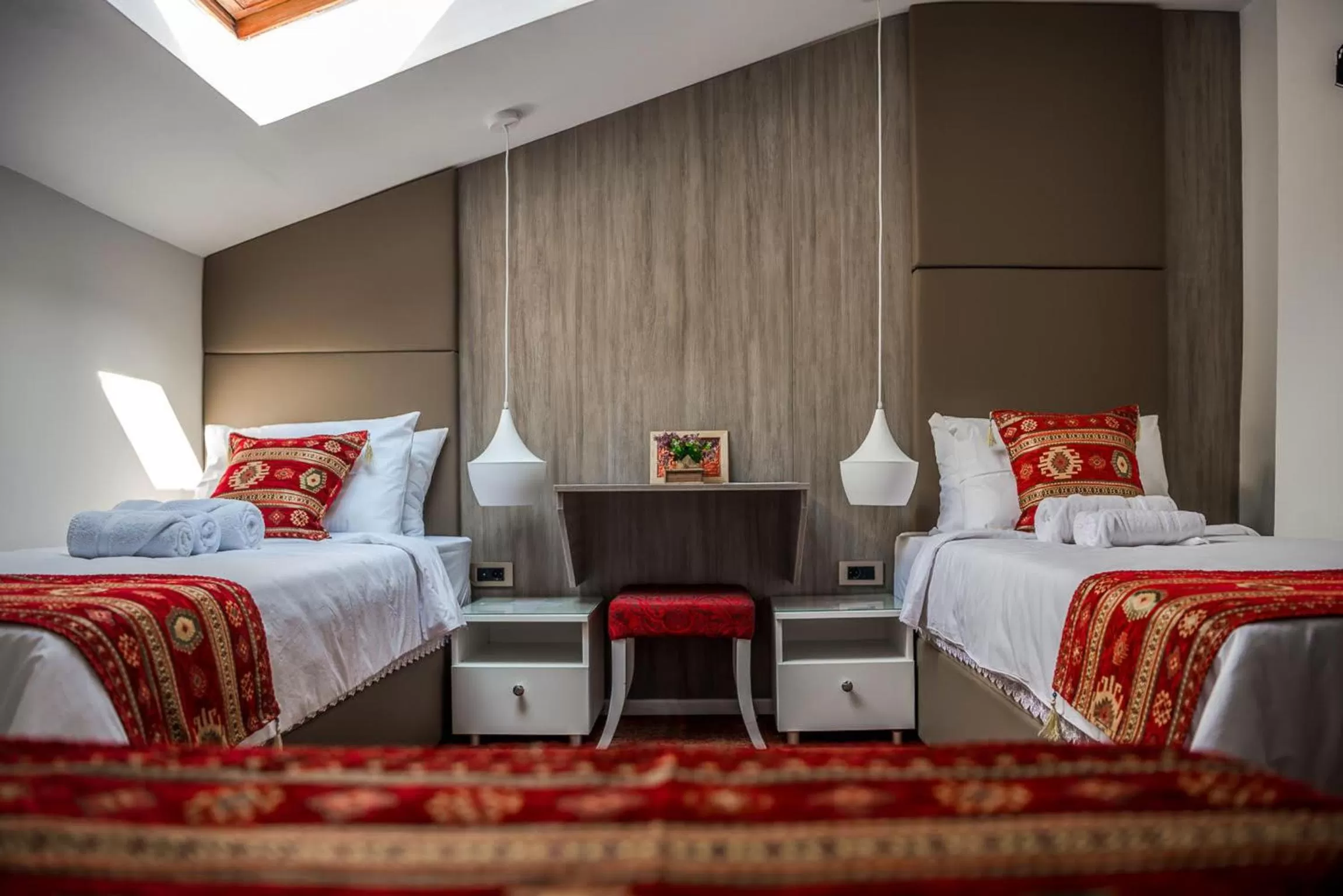 Decorative detail, Bed in Heritage Hotel Gate of Sarajevo