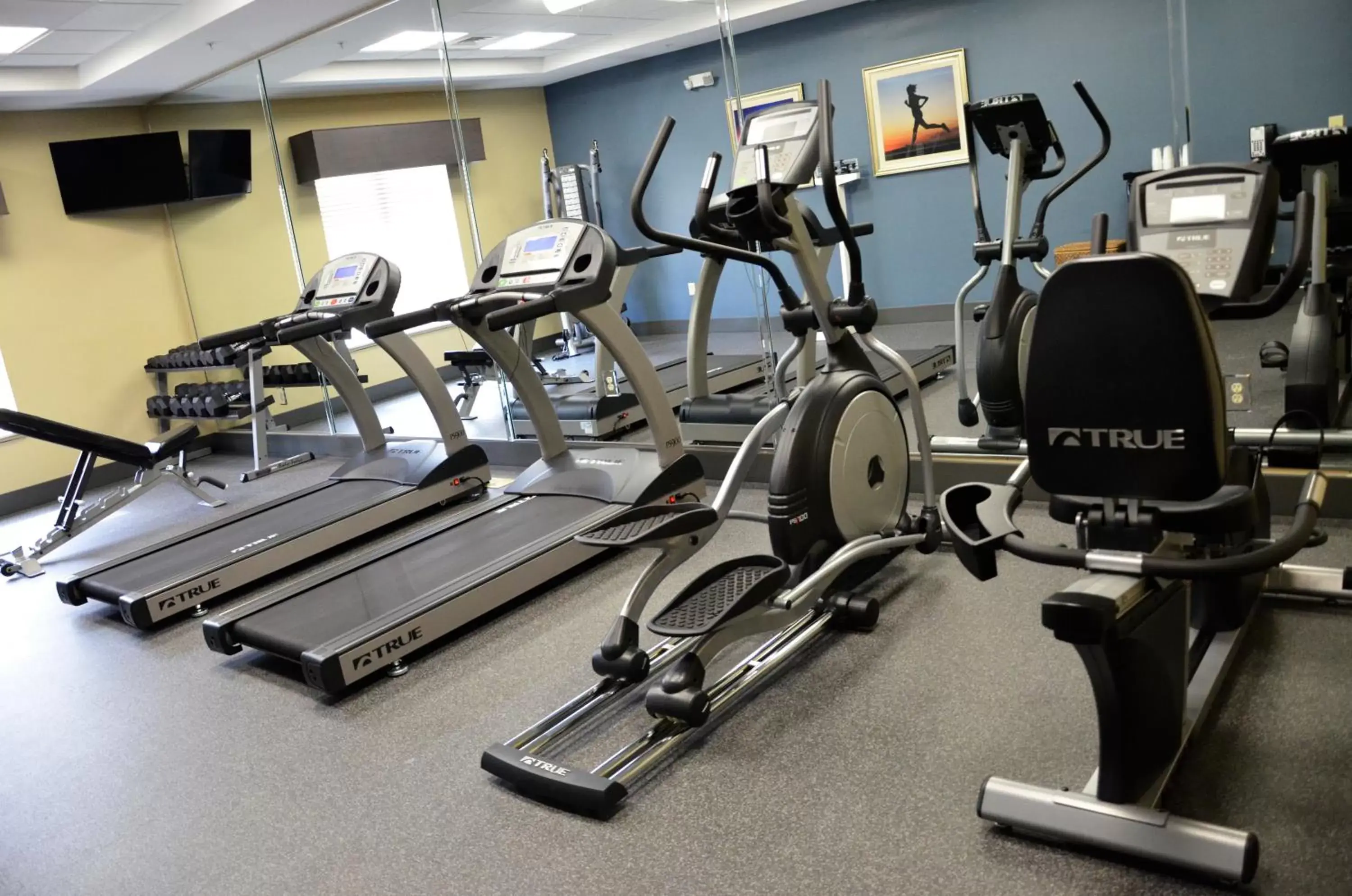 Spa and wellness centre/facilities, Fitness Center/Facilities in Holiday Inn Express Hotel & Suites Goldsboro - Base Area, an IHG Hotel