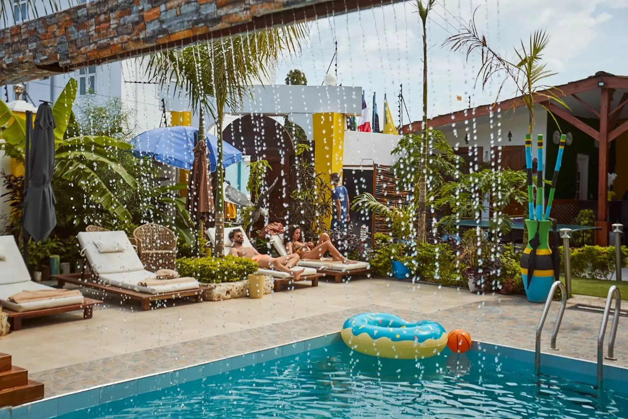 Pool view, Swimming Pool in Canary Nungwi Hotel & Free SPA