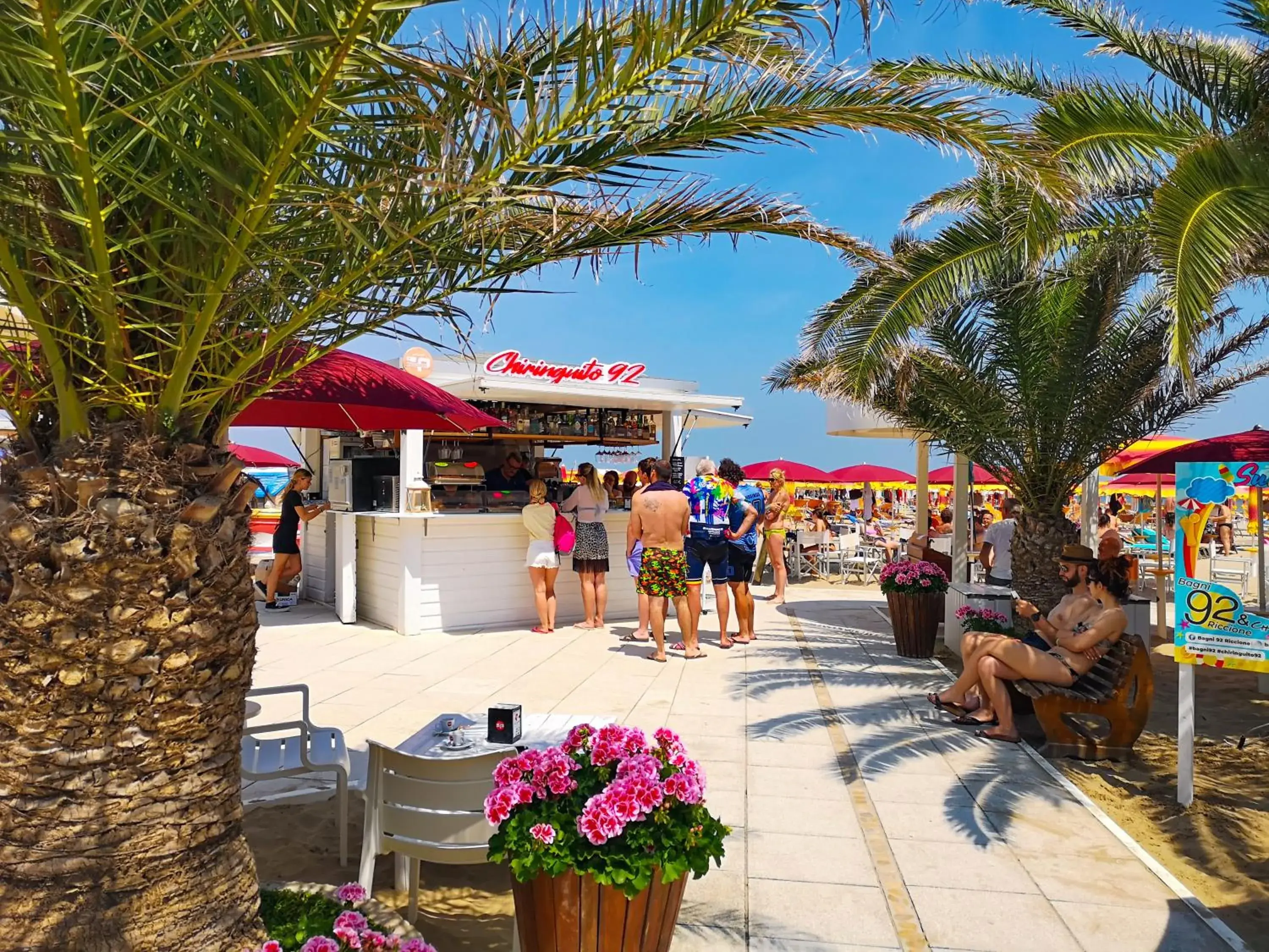 Beach in Hotel Darsena