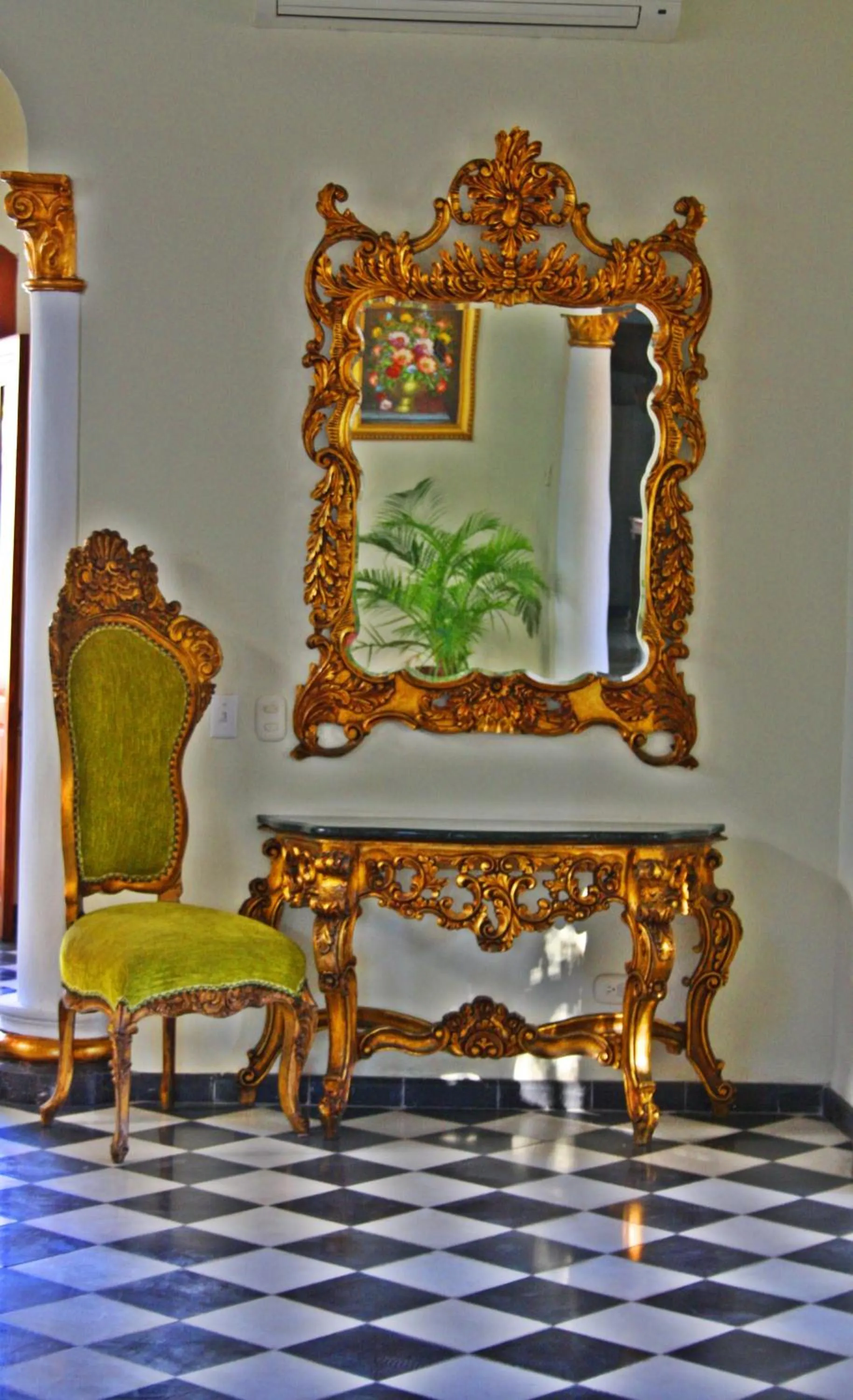 Decorative detail in Hotel Boutique Castillo Ines Maria