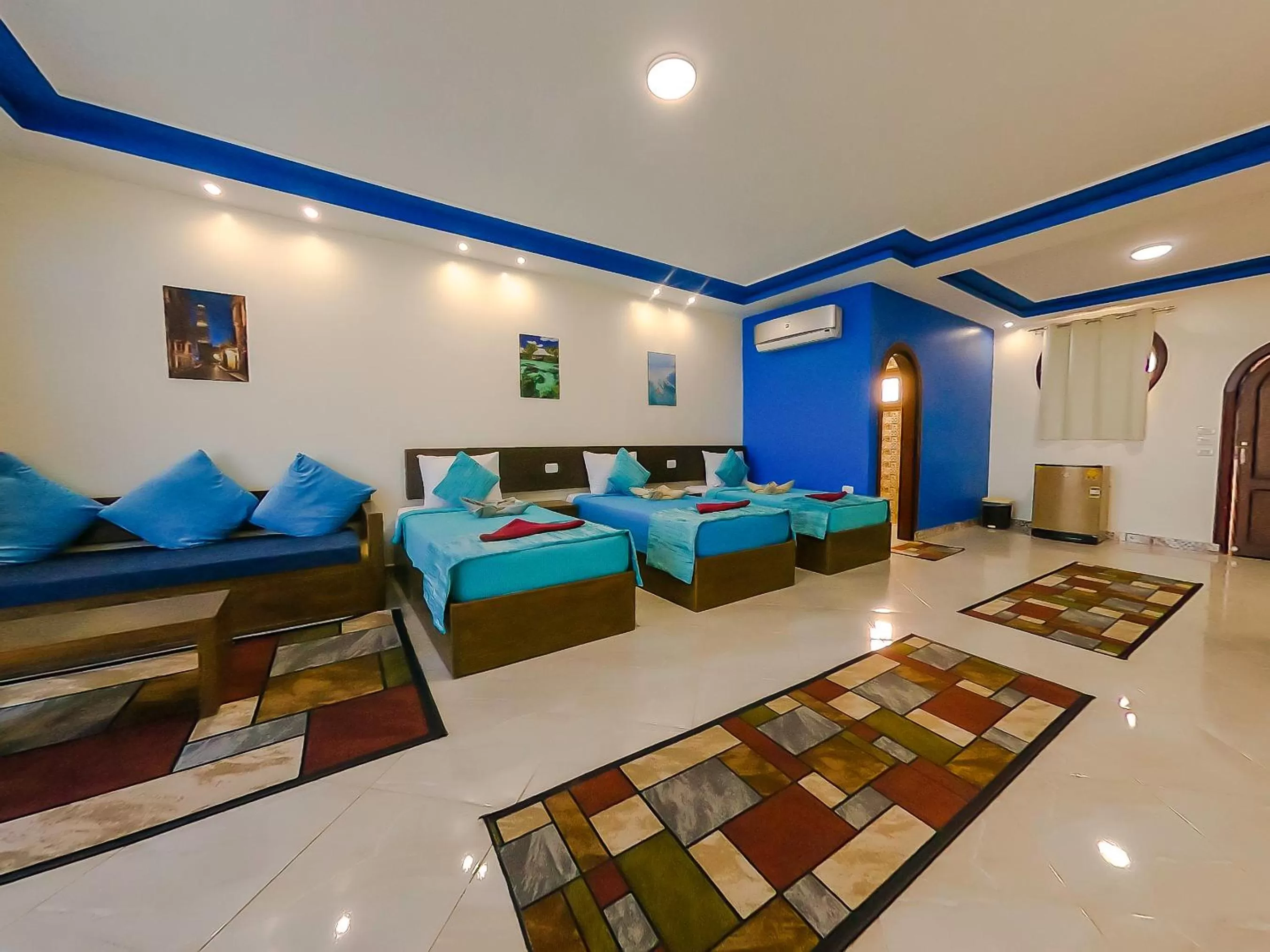 Bed in Seaview Panorama Boatel