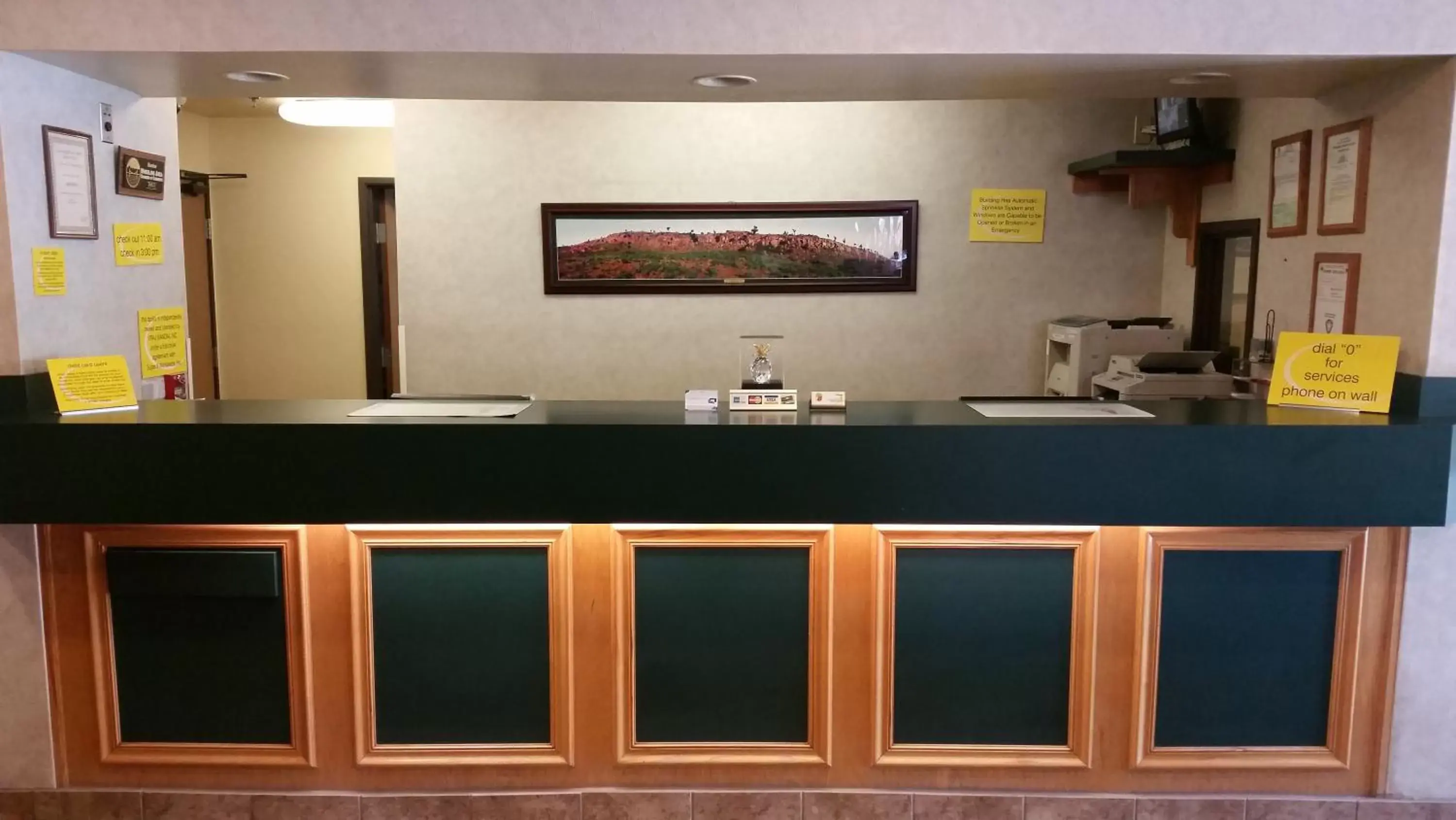 Lobby or reception, Lobby/Reception in Super 8 by Wyndham Wheeling St Clairsville OH Area