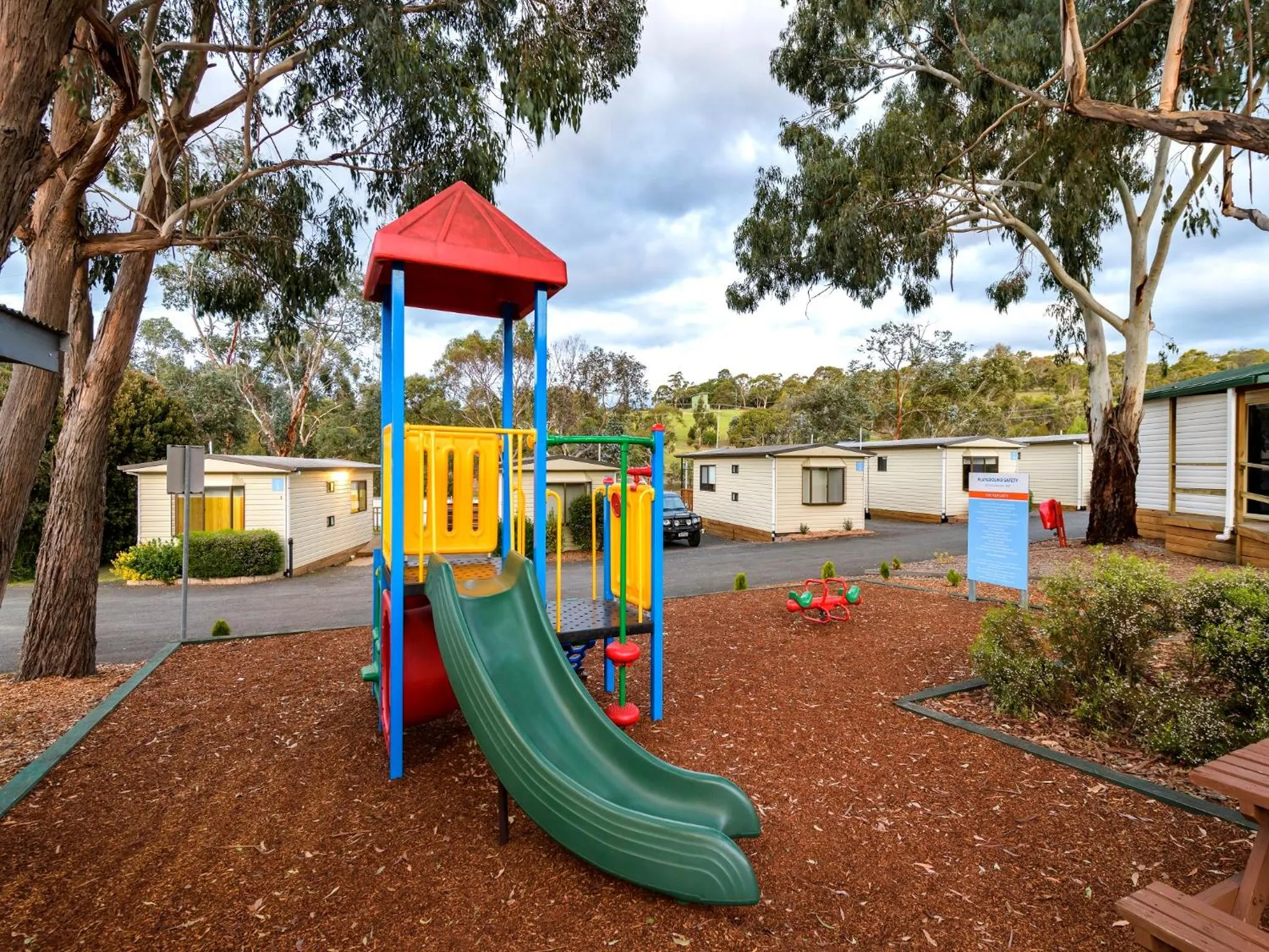 Children play ground in Discovery Parks - Hobart