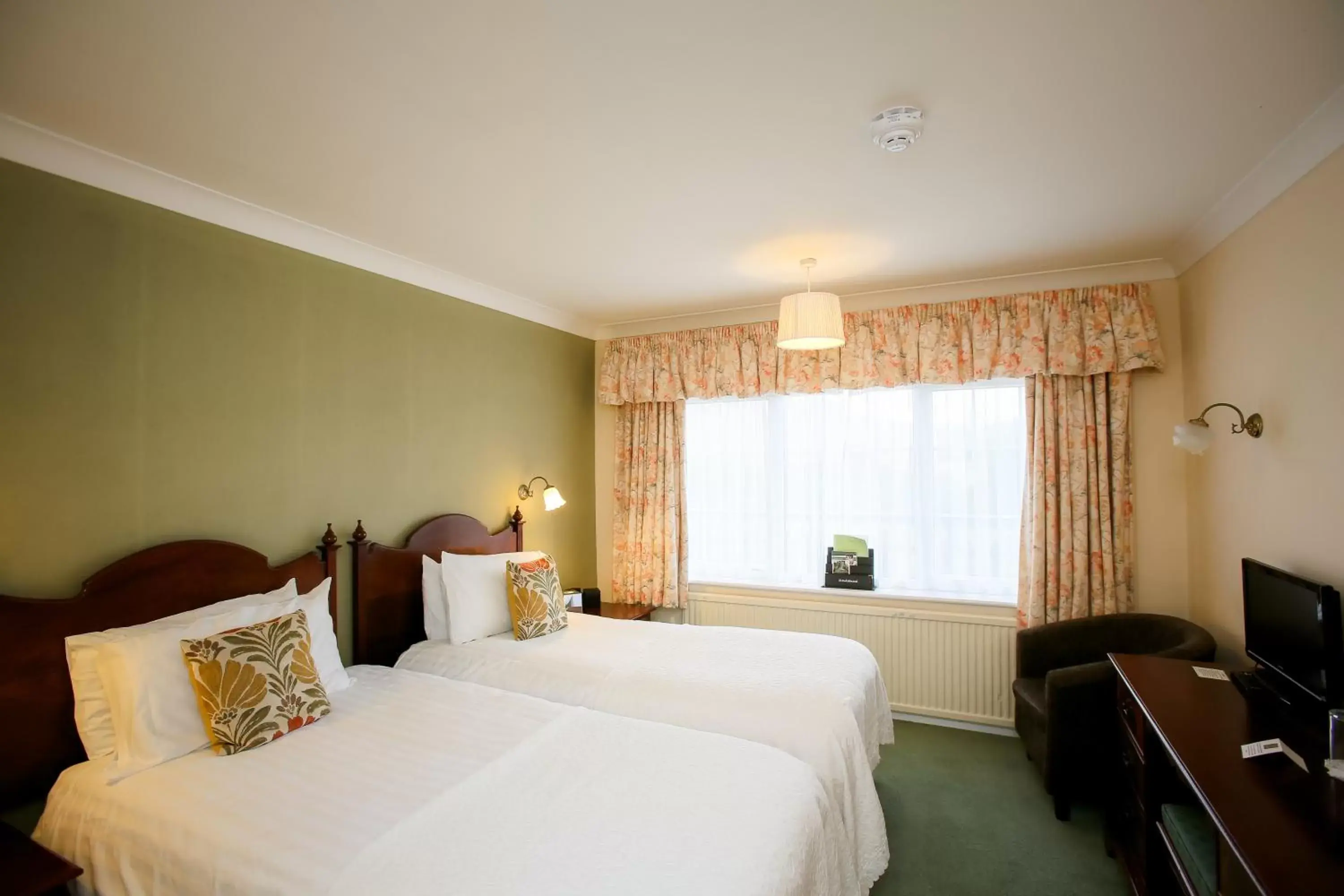 Bedroom, Bed in The Izaak Walton Country House Hotel