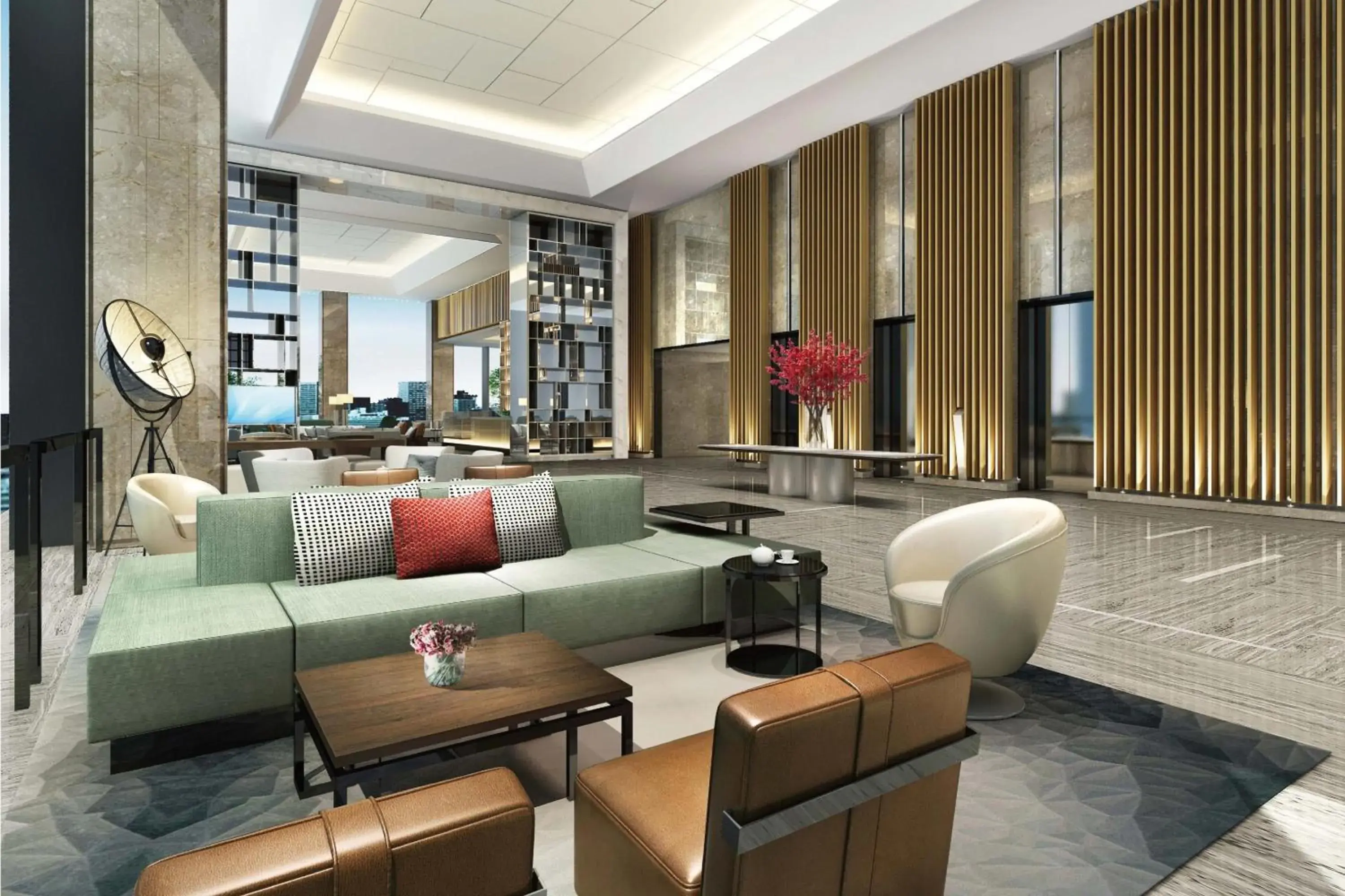 Lobby or reception, Seating Area in Four Points by Sheraton Wuhan, Jiangxia