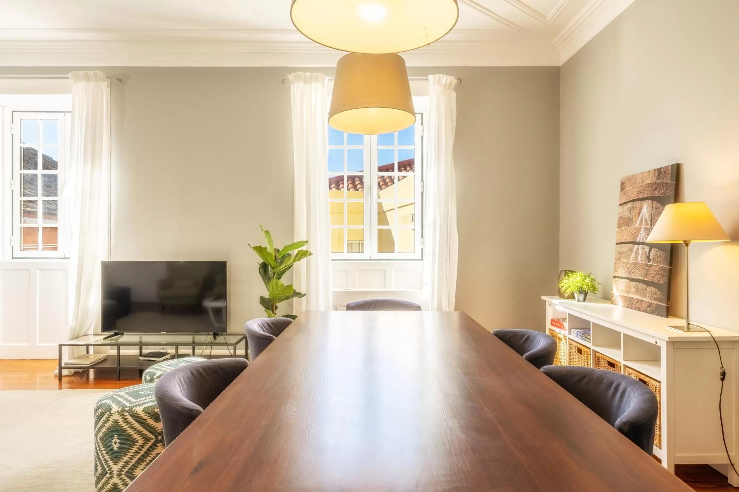 Living room in The Wine Lodges by An Island Apart
