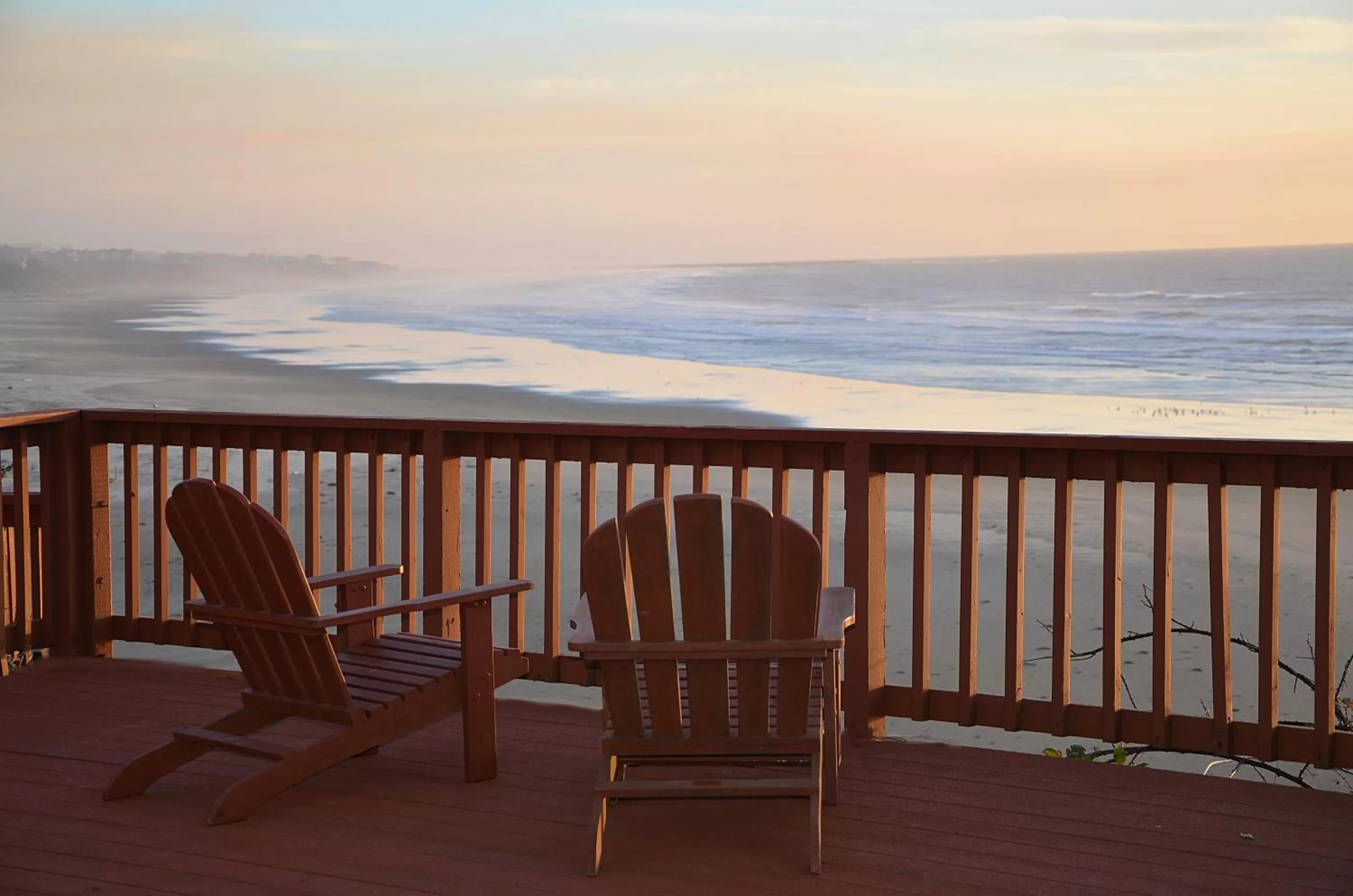 Beach in Agate Beach Motel