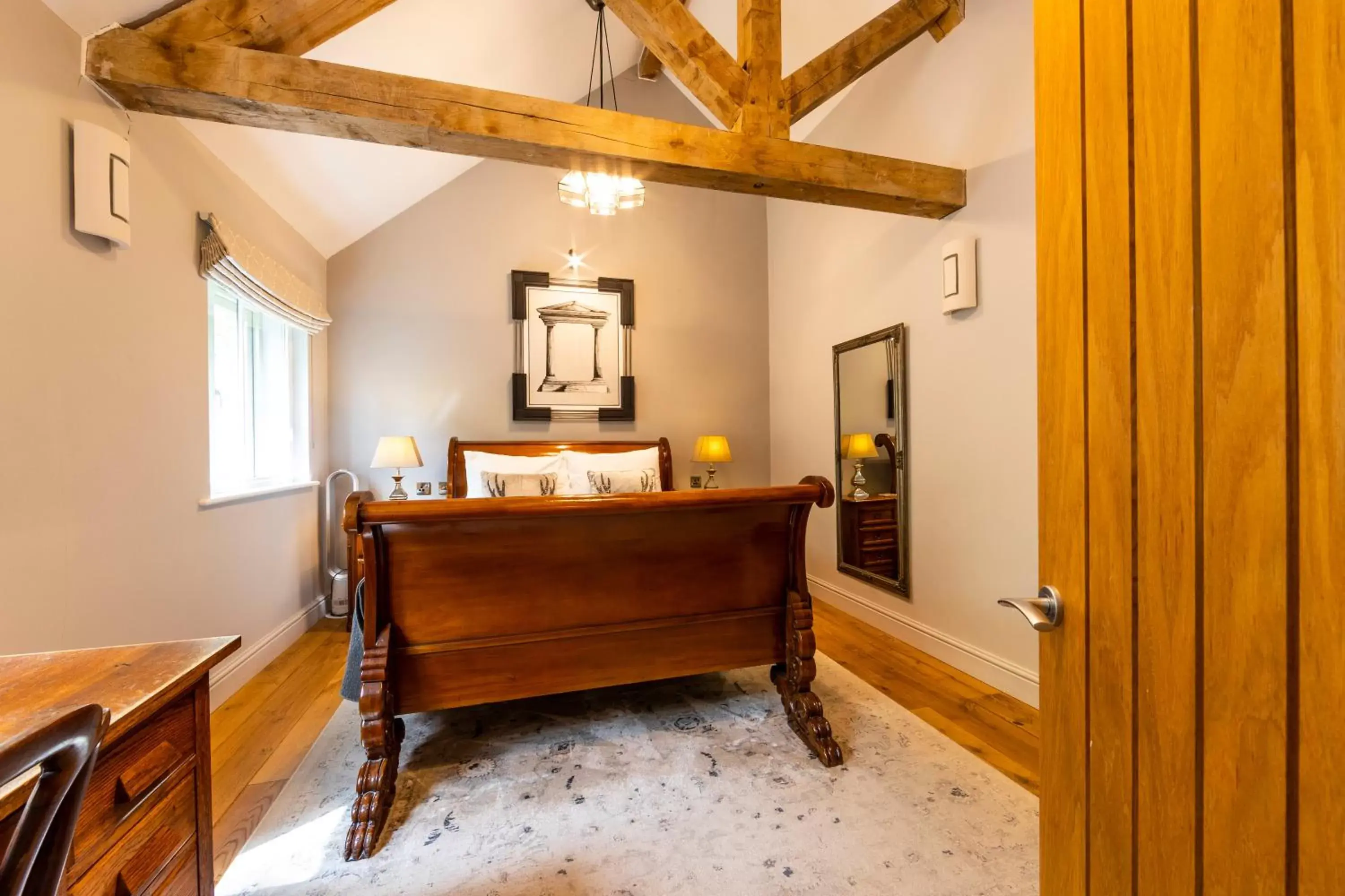 Bedroom in Eagle Mill Luxury Rooms