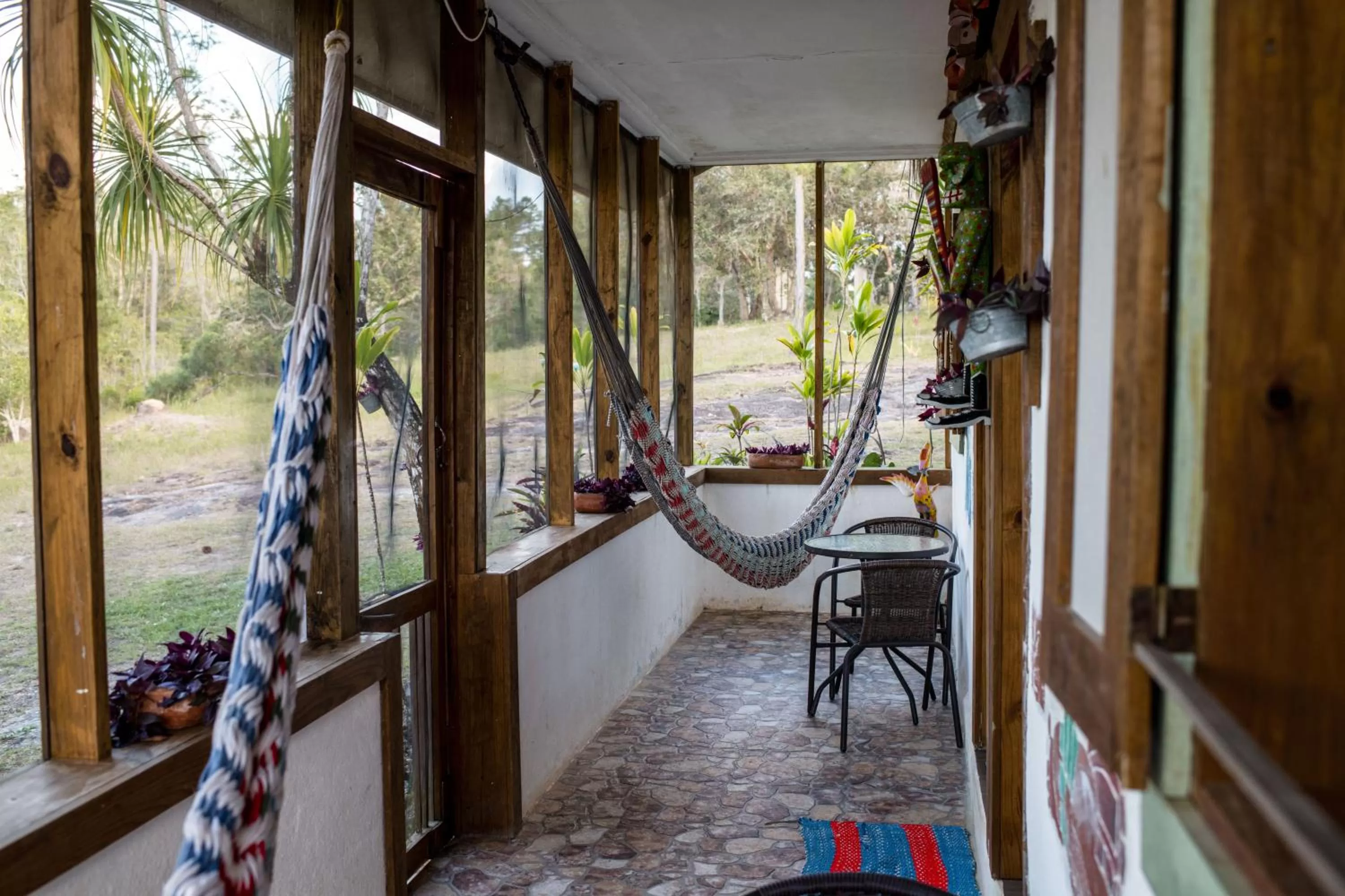 Seating area in Pine Ridge Lodge
